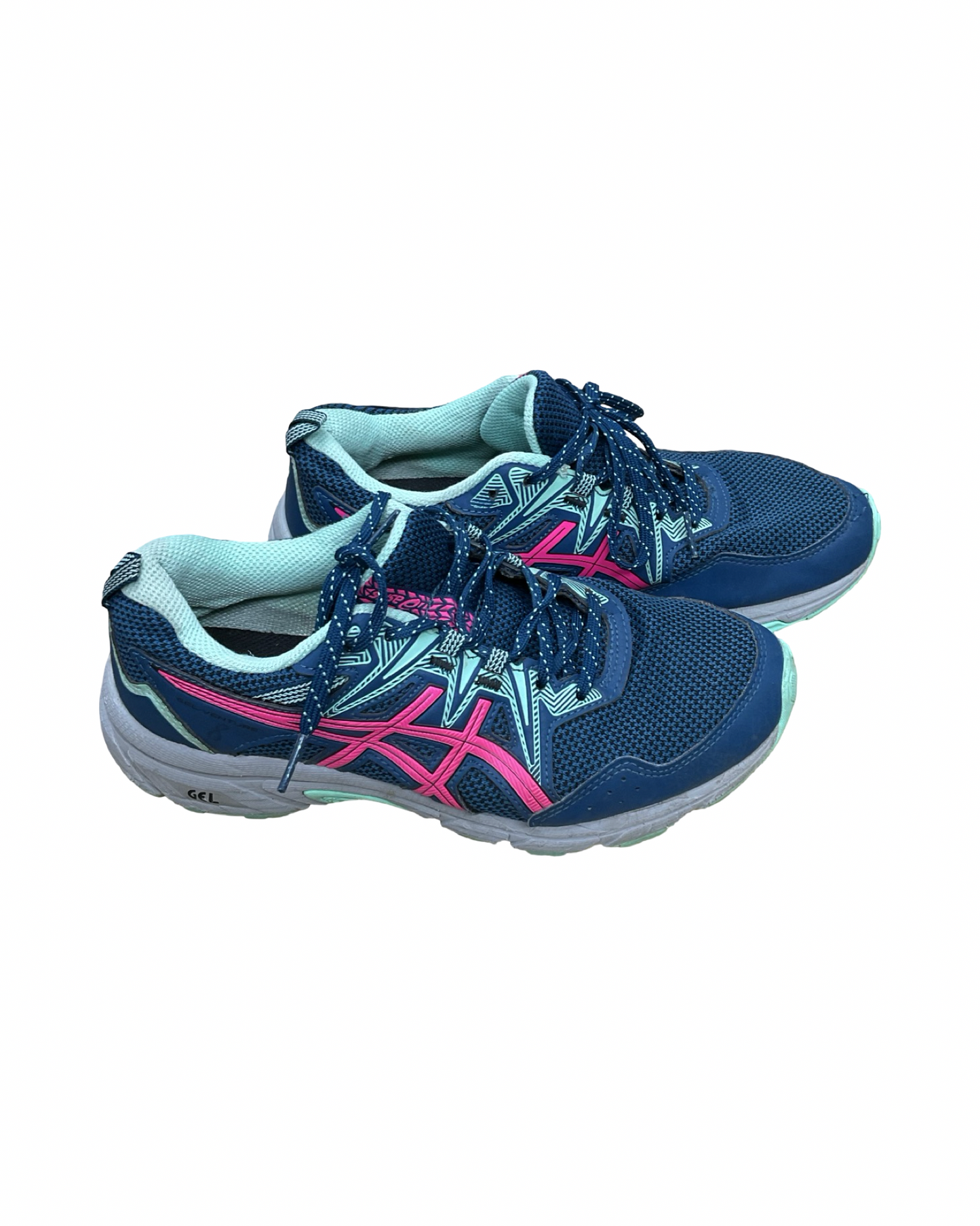 Shoes Athletic By Asics In Teal, Size:8