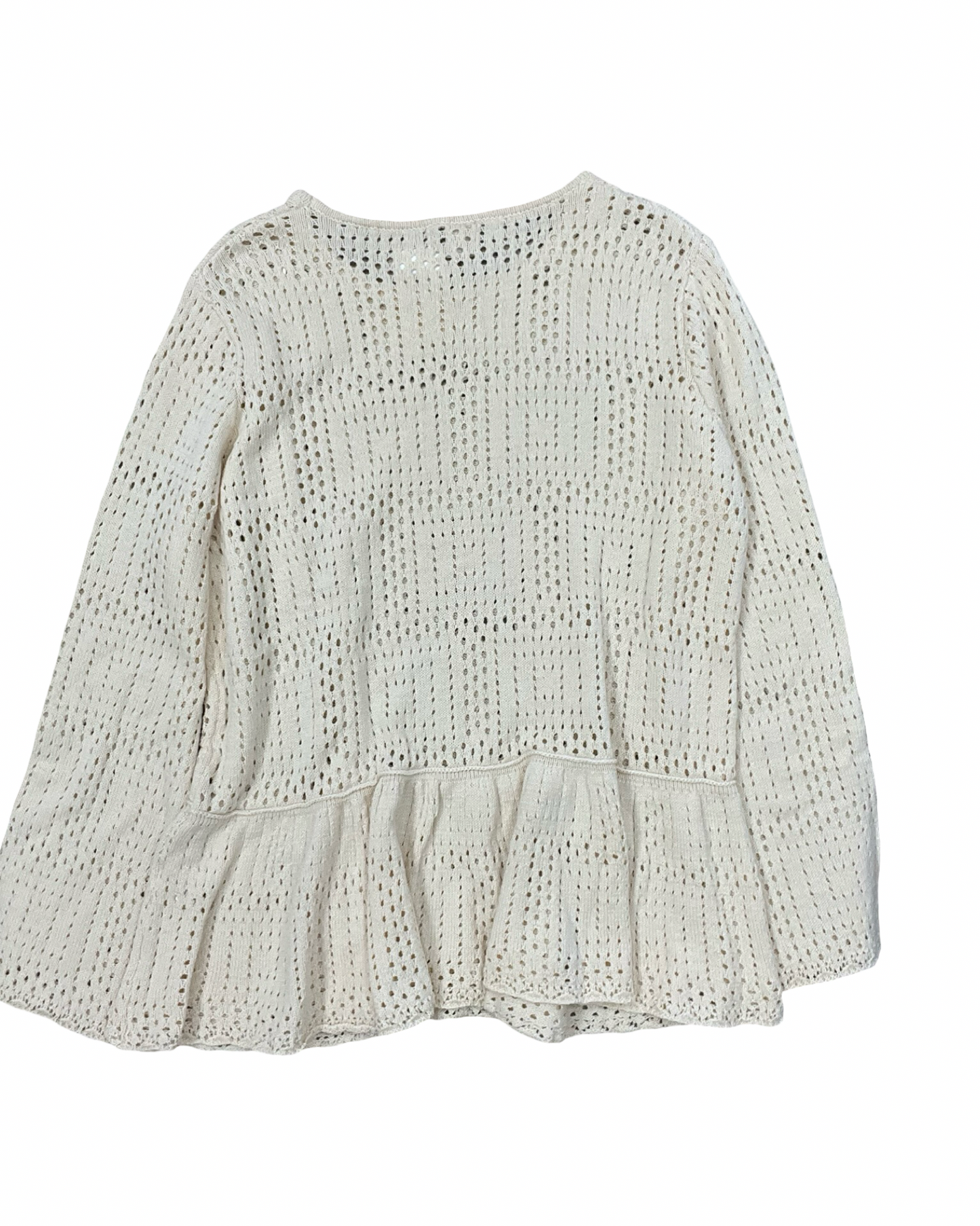 Top Ls By Like Love In Cream, Size:1X