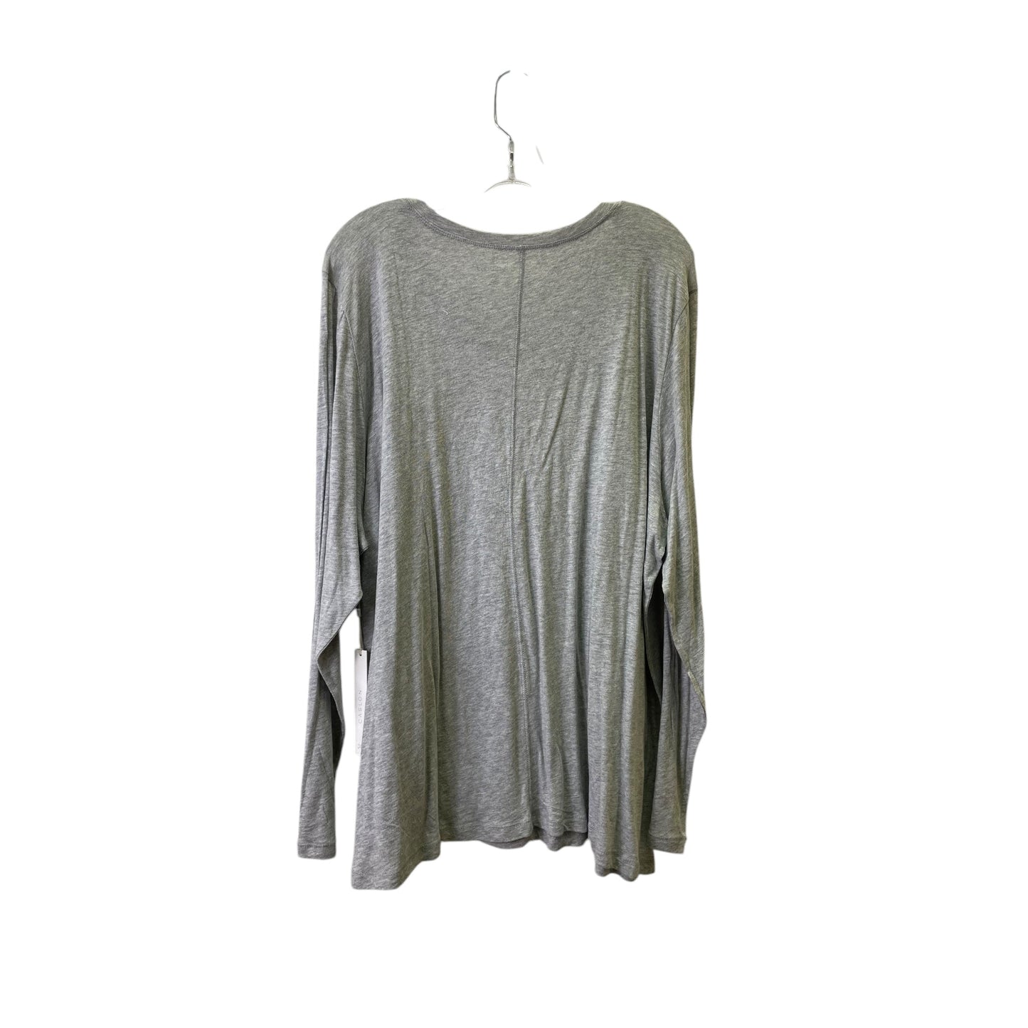 Top Ls Basic By Caslon In Grey, Size:3X