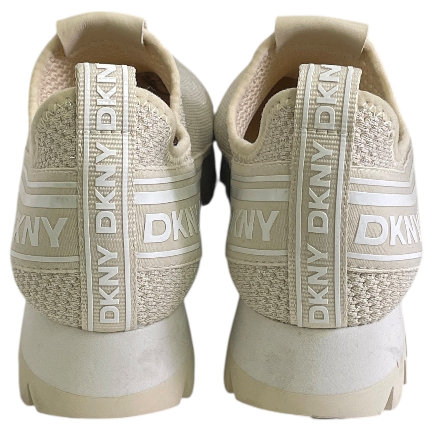 Shoes Sneakers By Dkny In Cream, Size:8.5