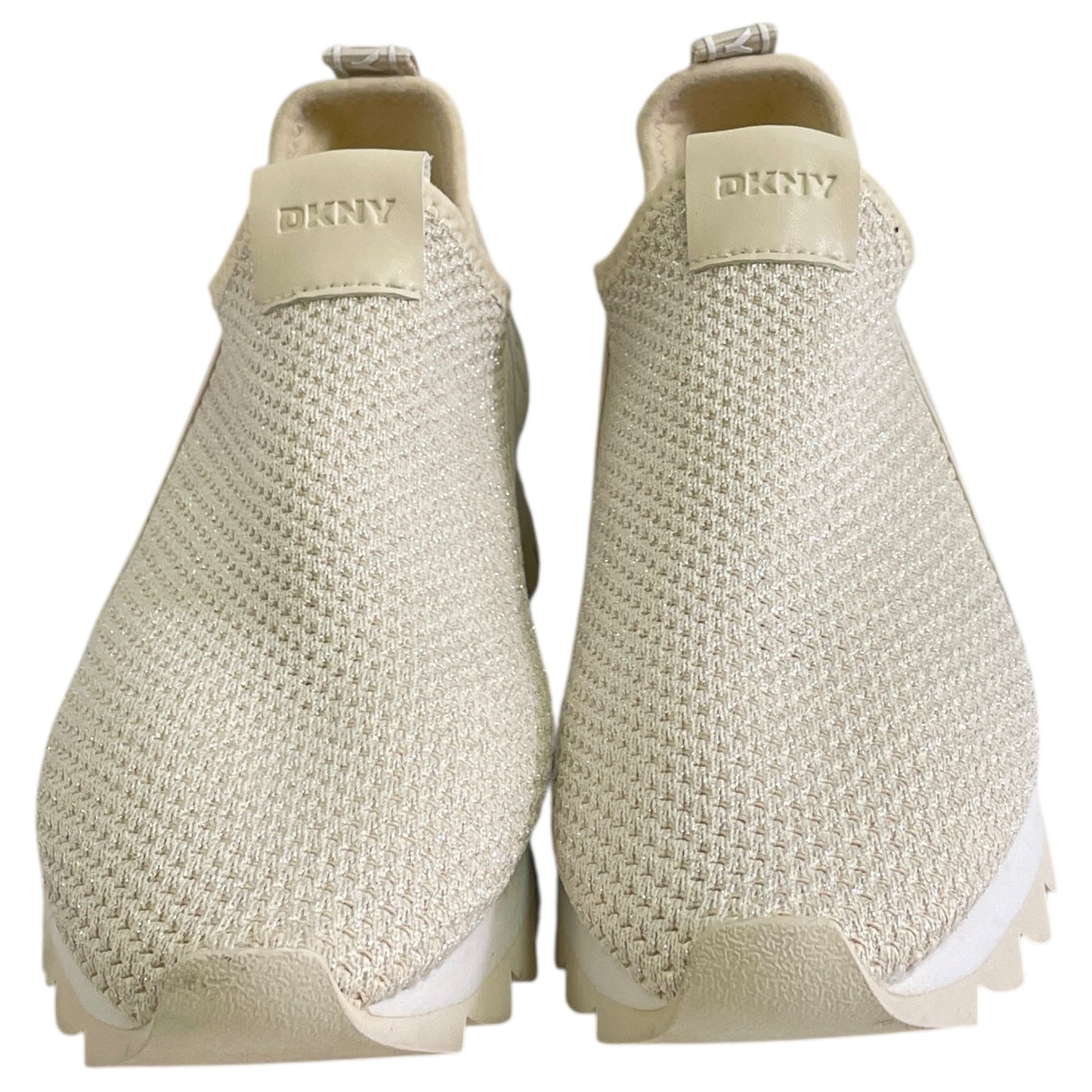 Shoes Sneakers By Dkny In Cream, Size:8.5