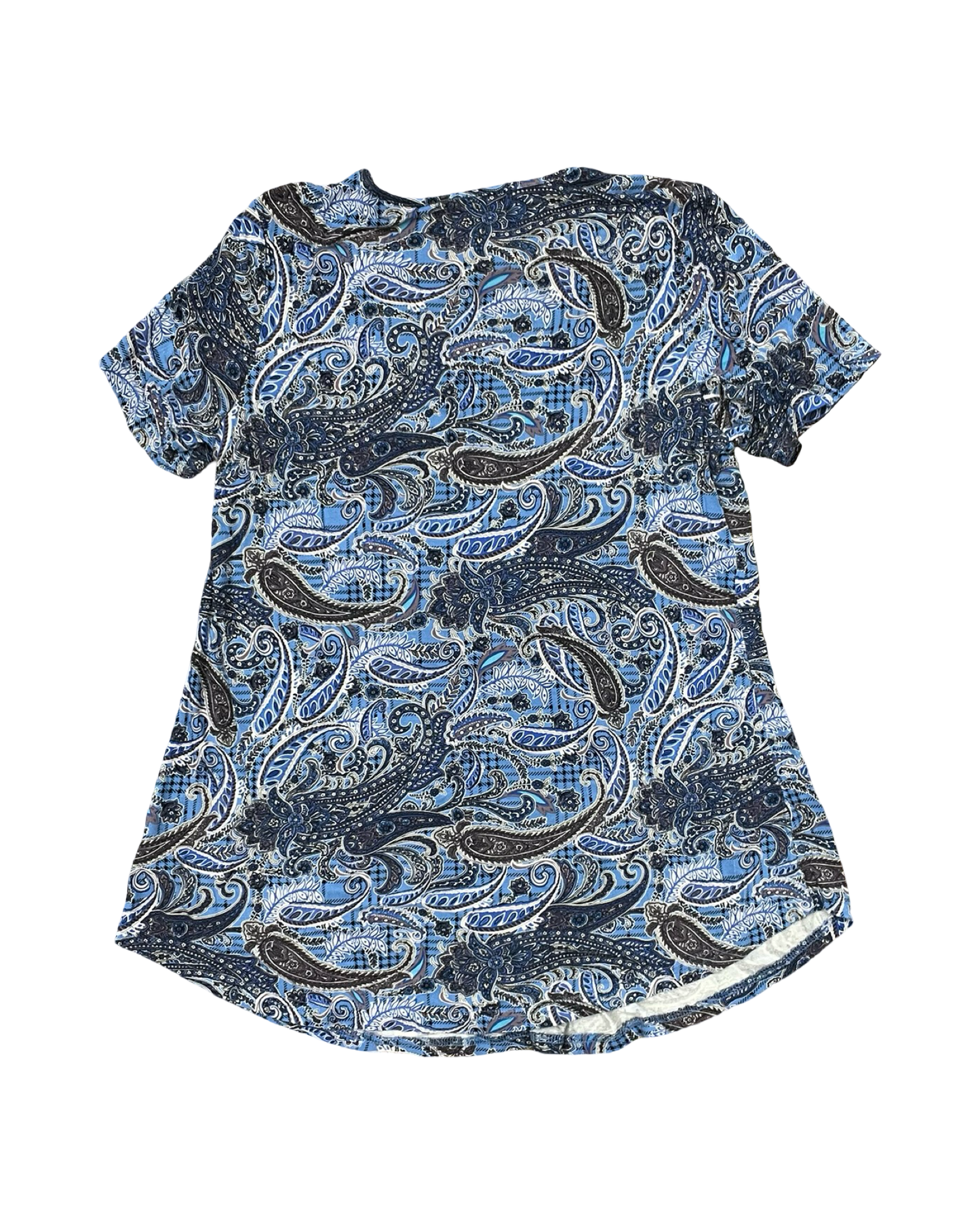 Top Ss By Clothes Mentor In Blue, Size:L
