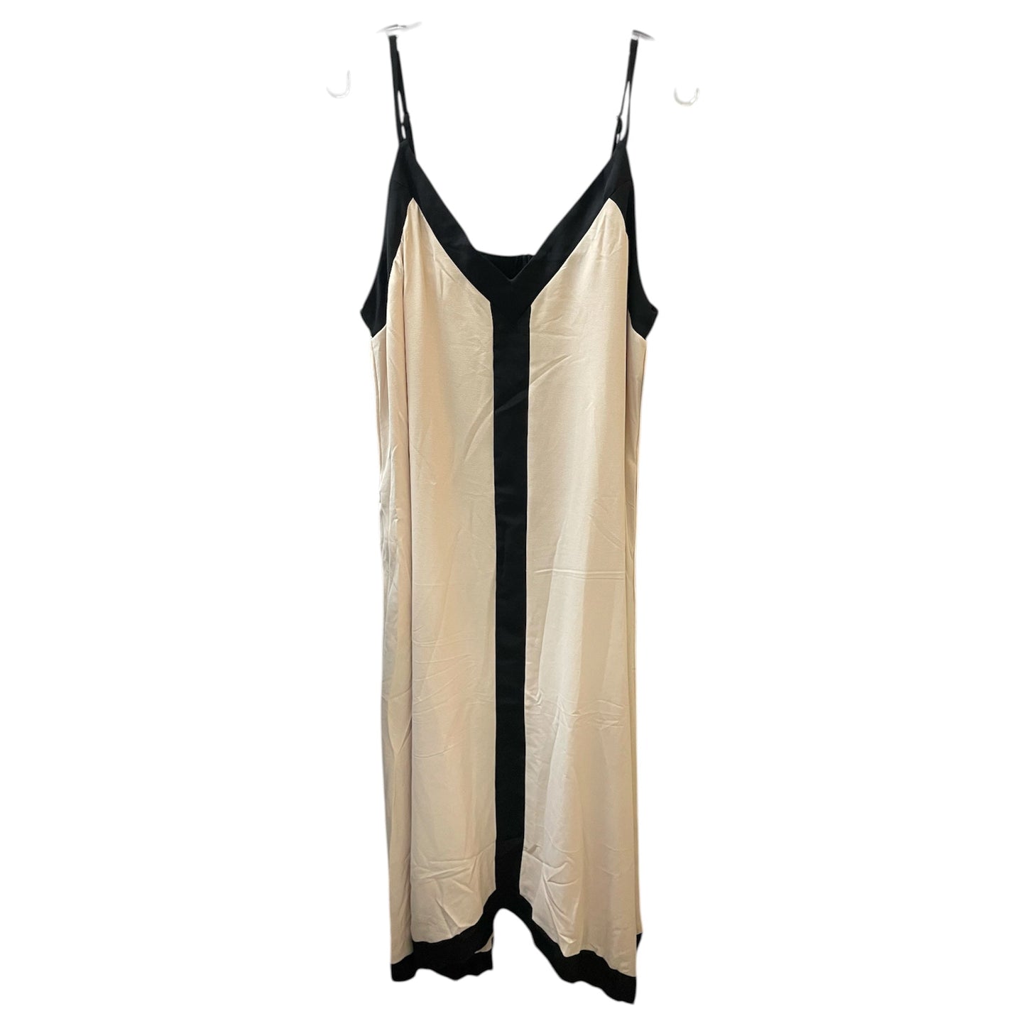 Dress Casual Maxi By Prettygarden In Black & Cream, Size:Xl