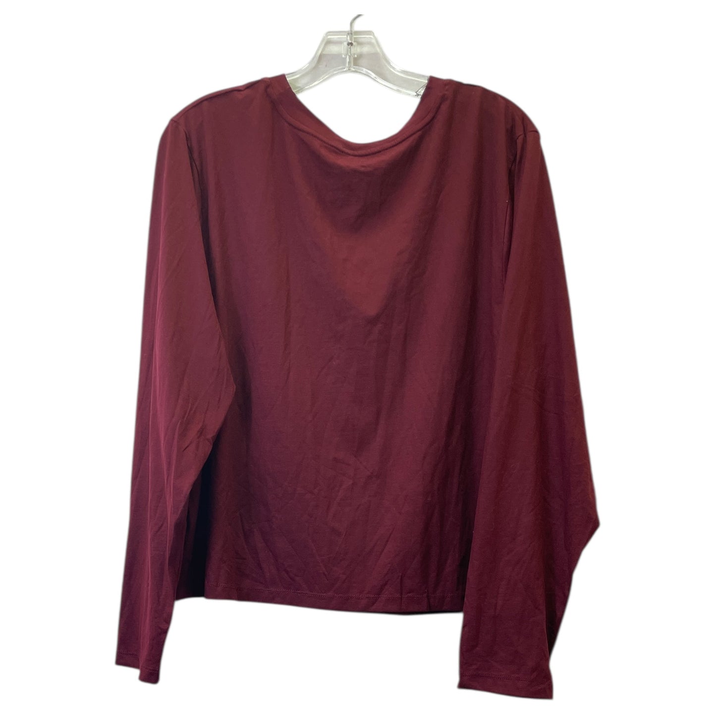 Top Ls Basic By A New Day In Red, Size:1X