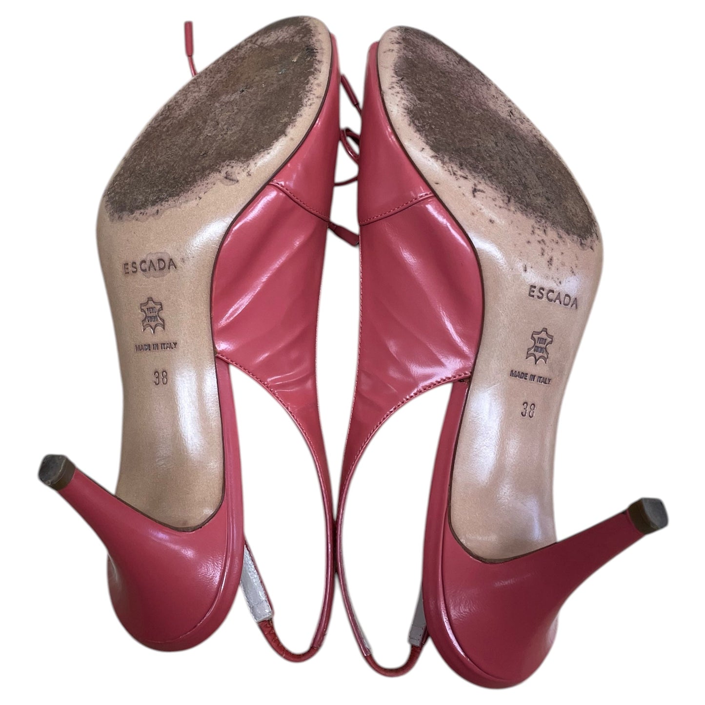 Sandals Designer By Escada In Pink, Size:8