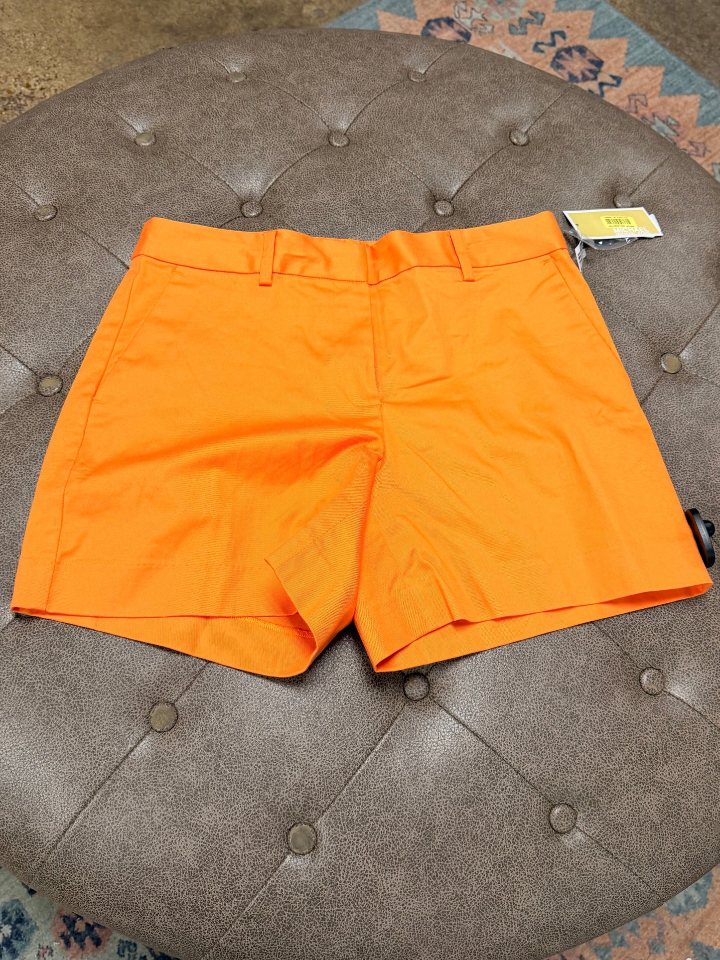 Shorts By Michael By Michael Kors In Orange, Size:6