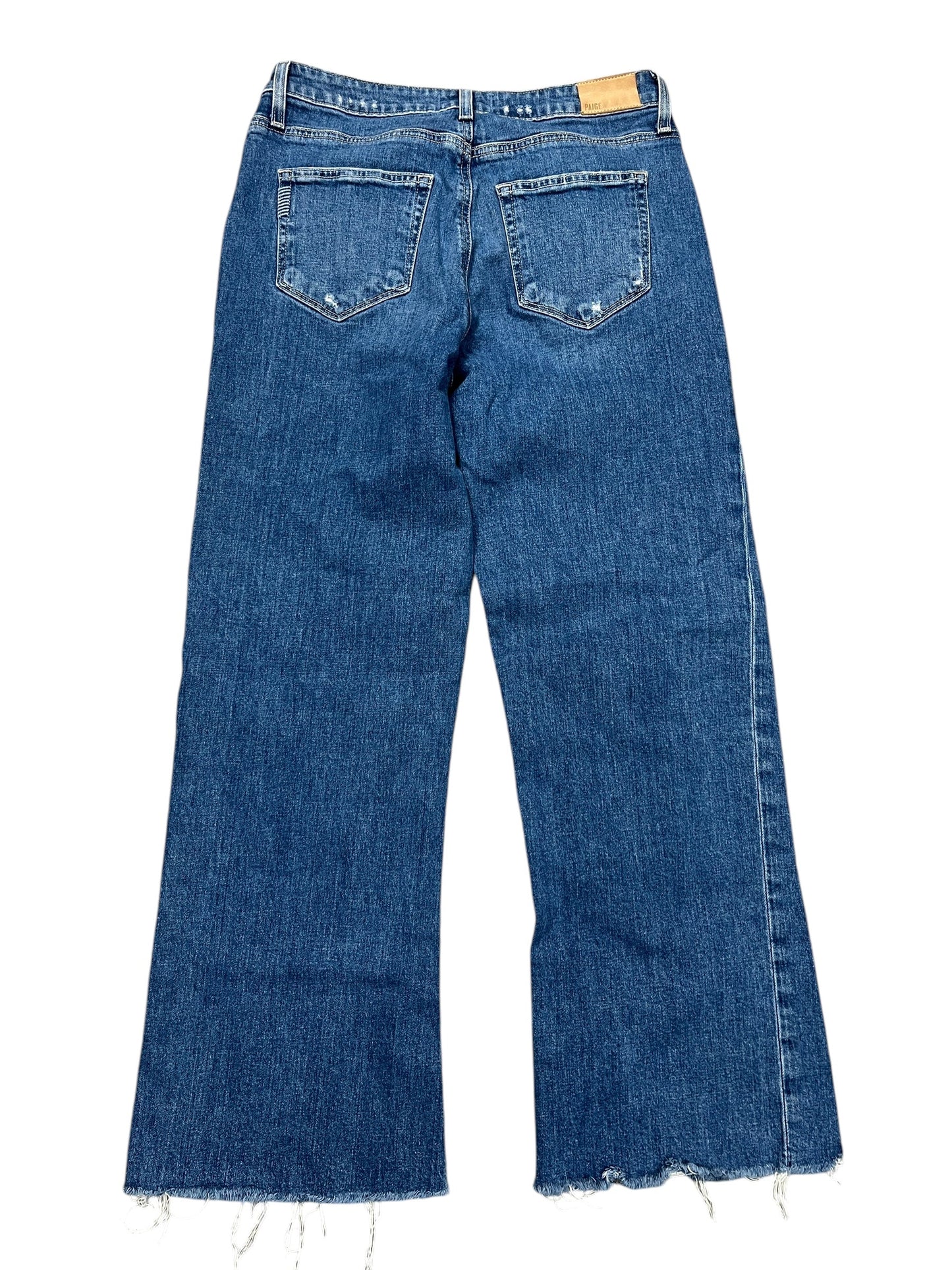 Jeans Boot Cut By Paige In Blue Denim, Size:6