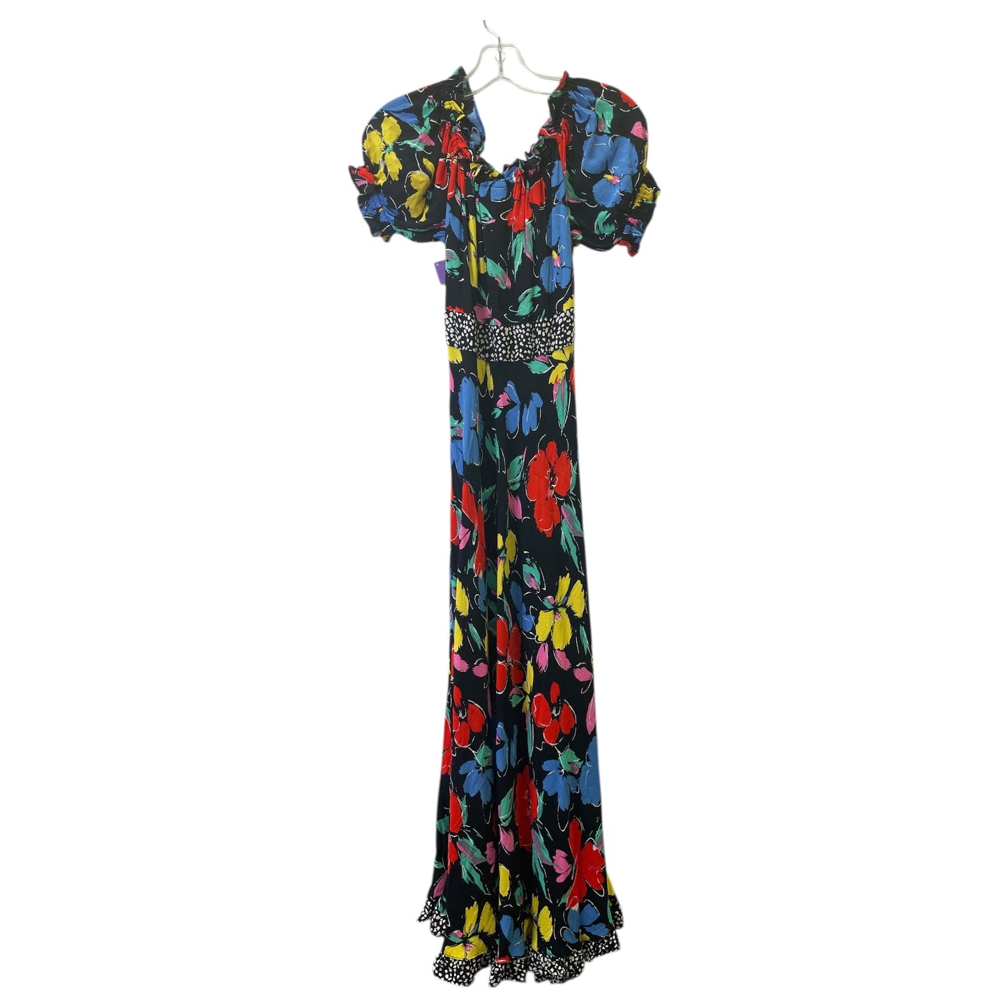 Dress Casual Maxi By Rixo In Black & Red, Size:Xs