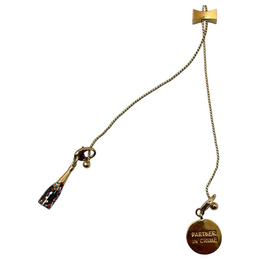 Necklace Designer By Kate Spade In Gold