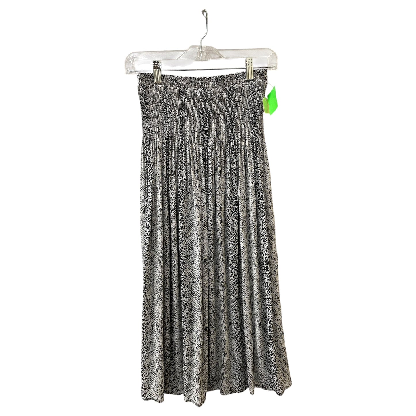 Skirt Maxi By Dramatic Expressions In Snakeskin Print, Size:Sp