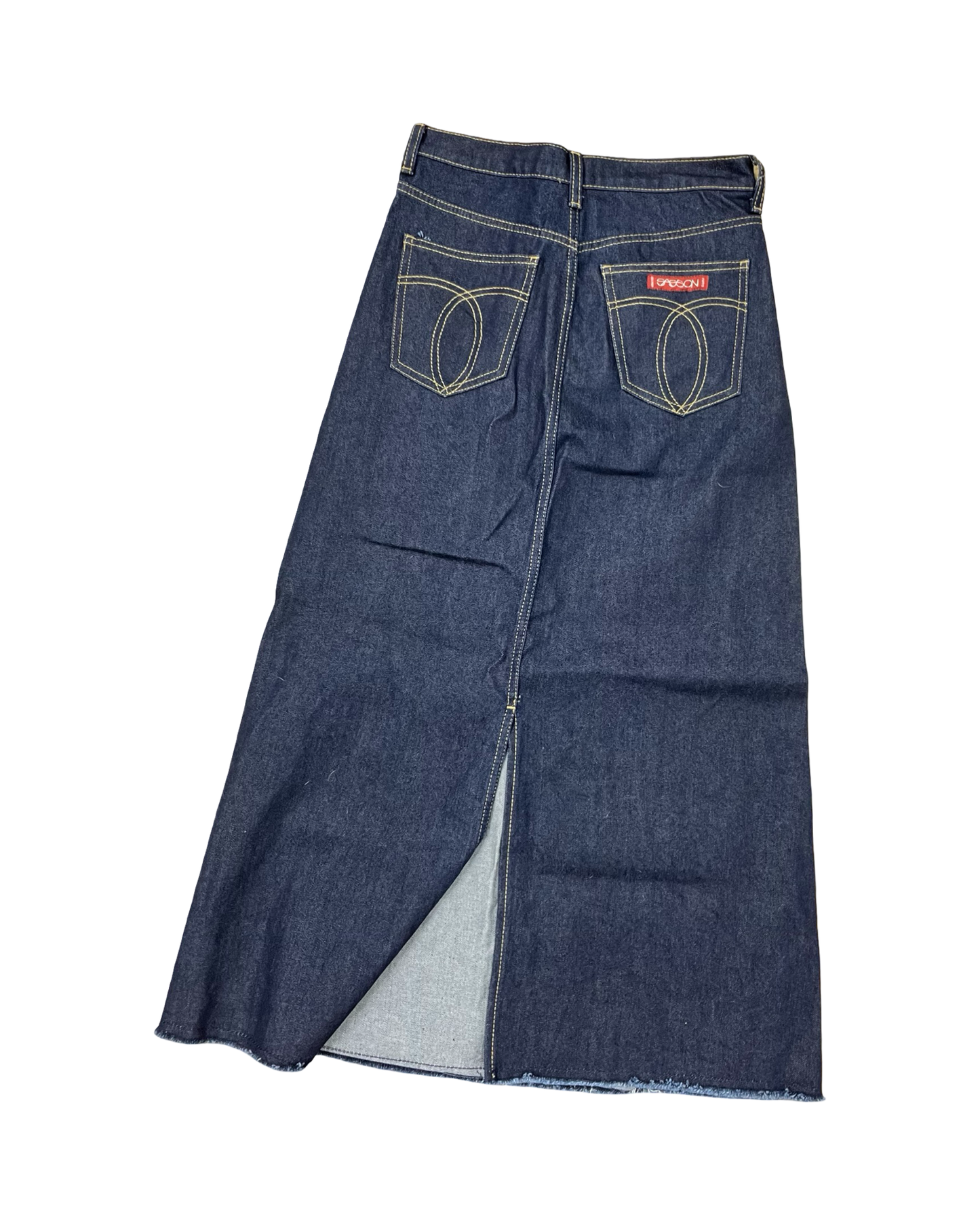 Skirt Designer By Johnny Was In Blue Denim, Size:Xs