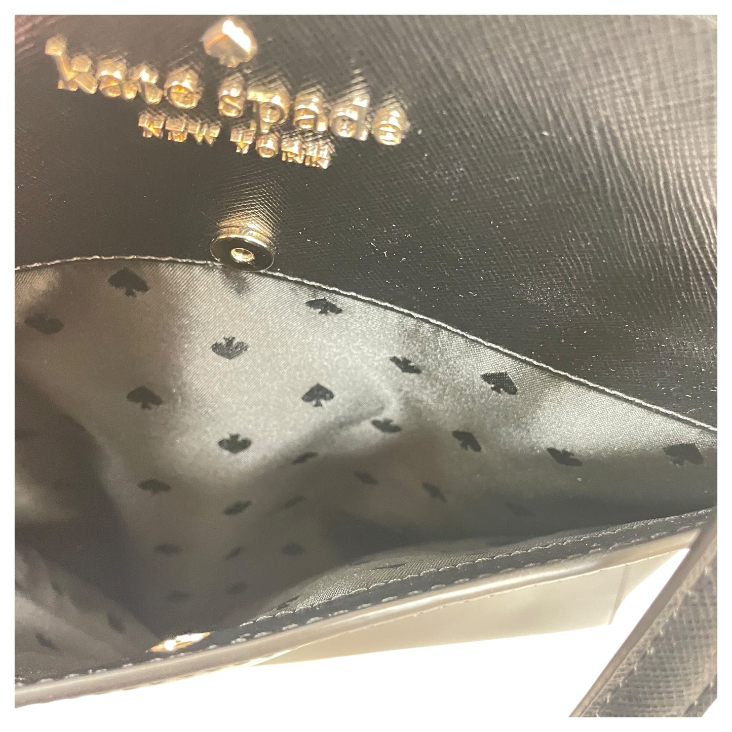 Tote Designer By Kate Spade In Black, Size:Large