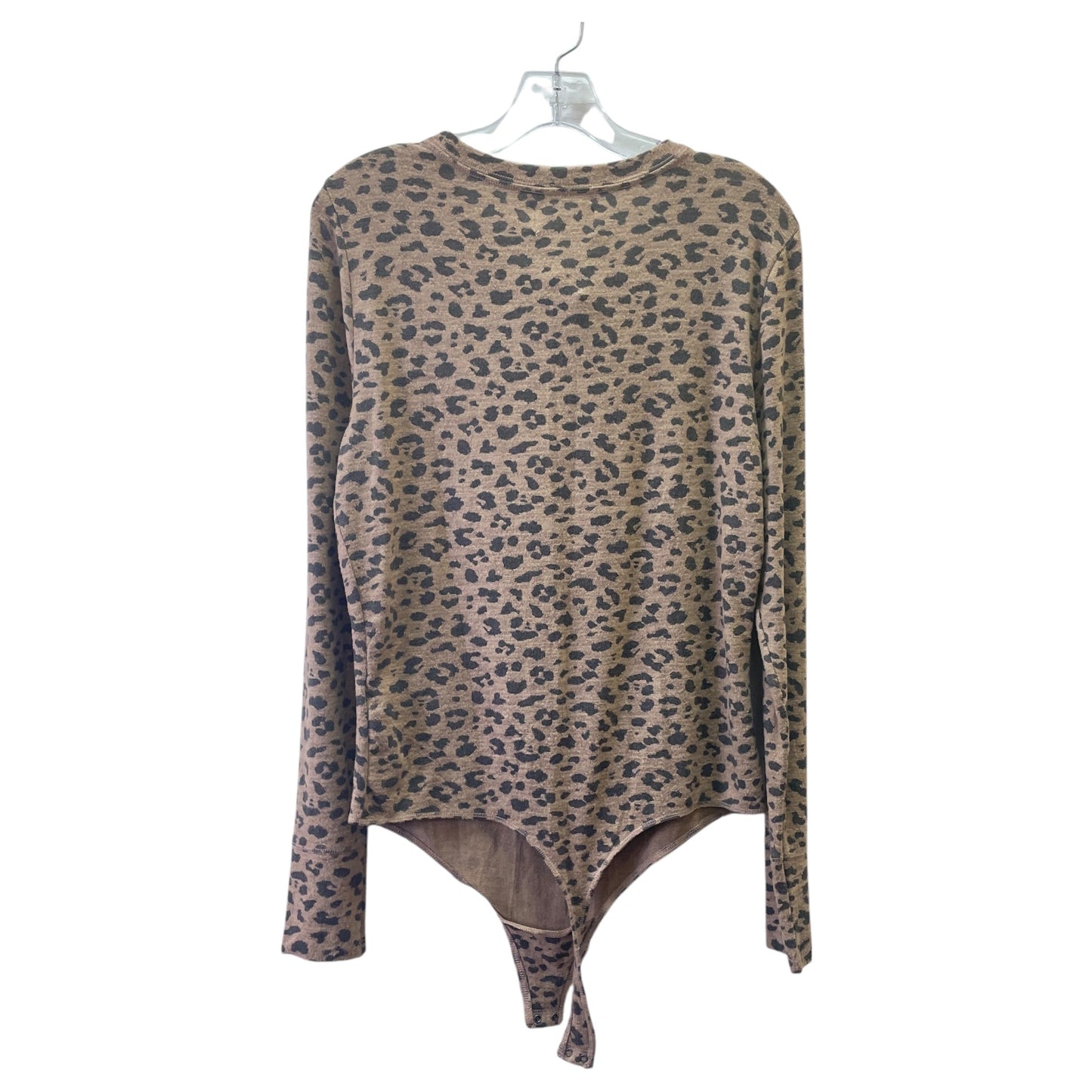 Bodysuit By Abercrombie And Fitch In Animal Print, Size:Xl