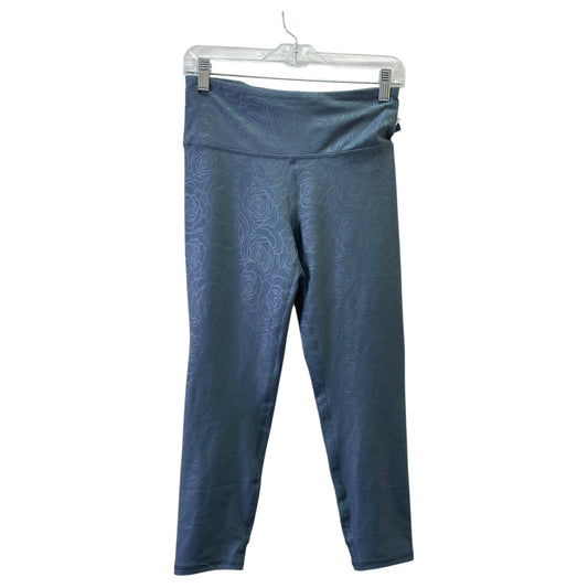 Athletic Leggings By Marika In Blue, Size:M