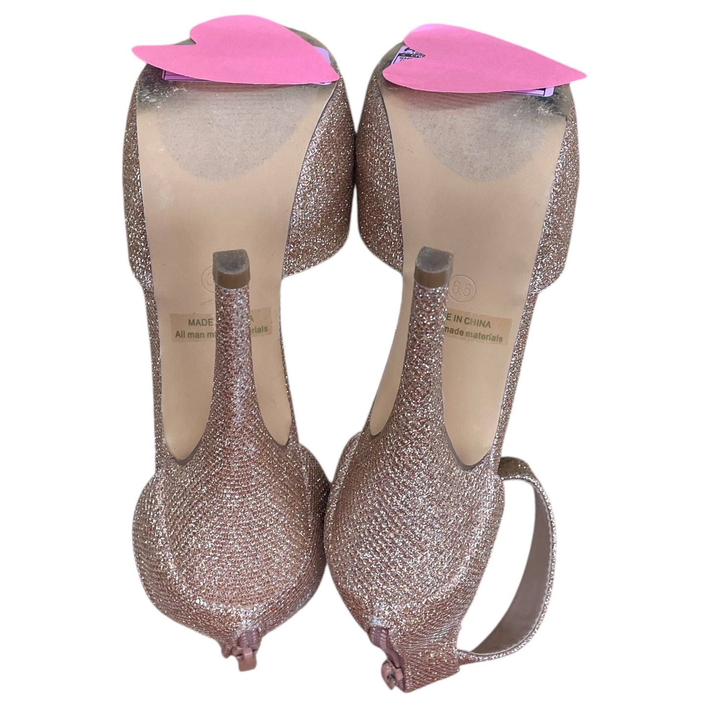 Shoes Heels Stiletto By Cme In Copper, Size:6.5