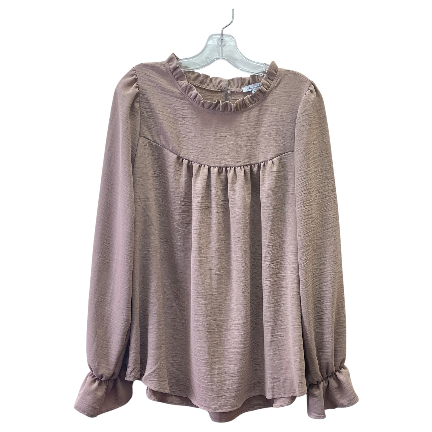 Top Ls By White Birch In Brown, Size:M