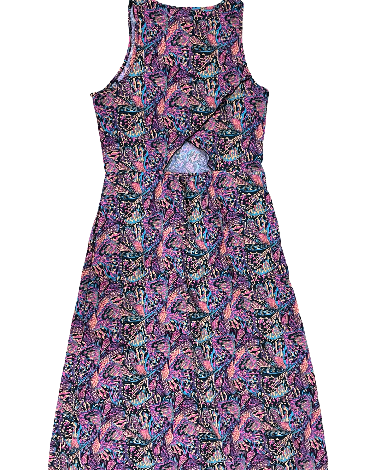 Dress Casual Maxi By Toad & Co In Pink & Tan, Size:M