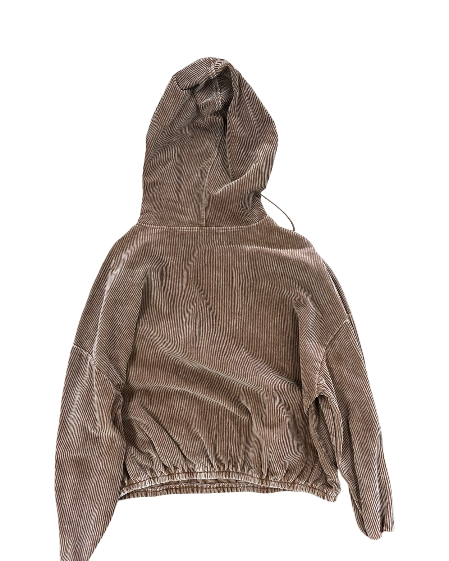 Sweatshirt Hoodie By Clothes Mentor In Brown, Size:L