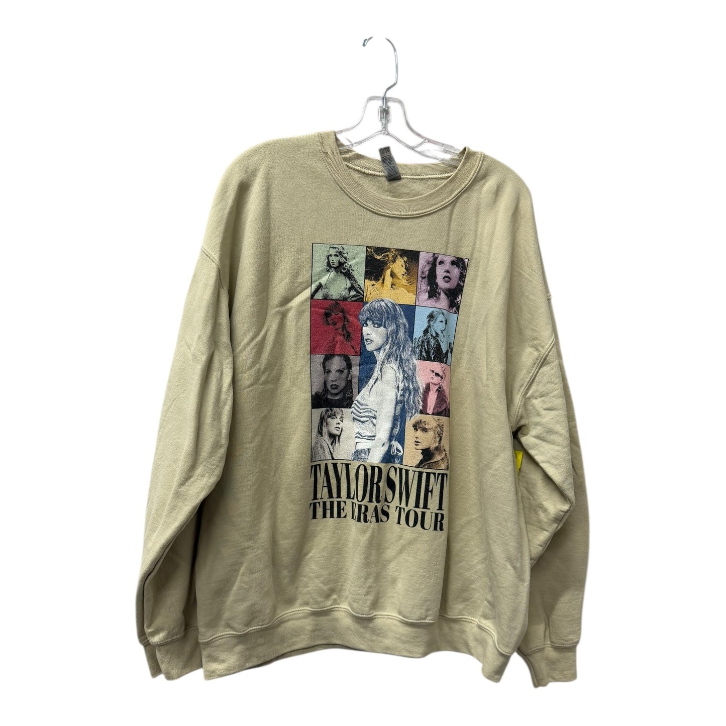 Sweatshirt Crewneck By Gildan In Tan, Size:Xl