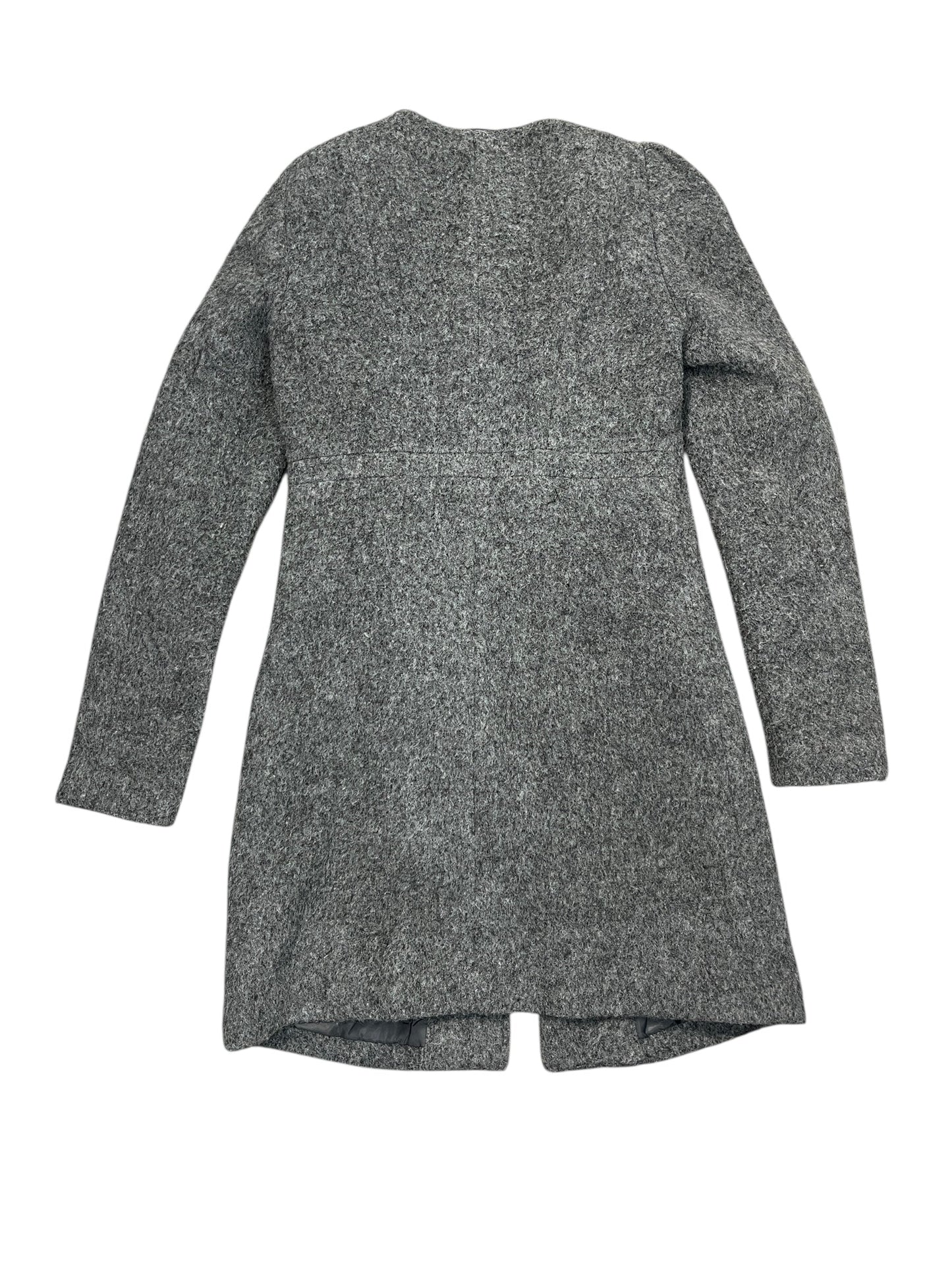 Coat Parka By H&M In Grey, Size:Xs