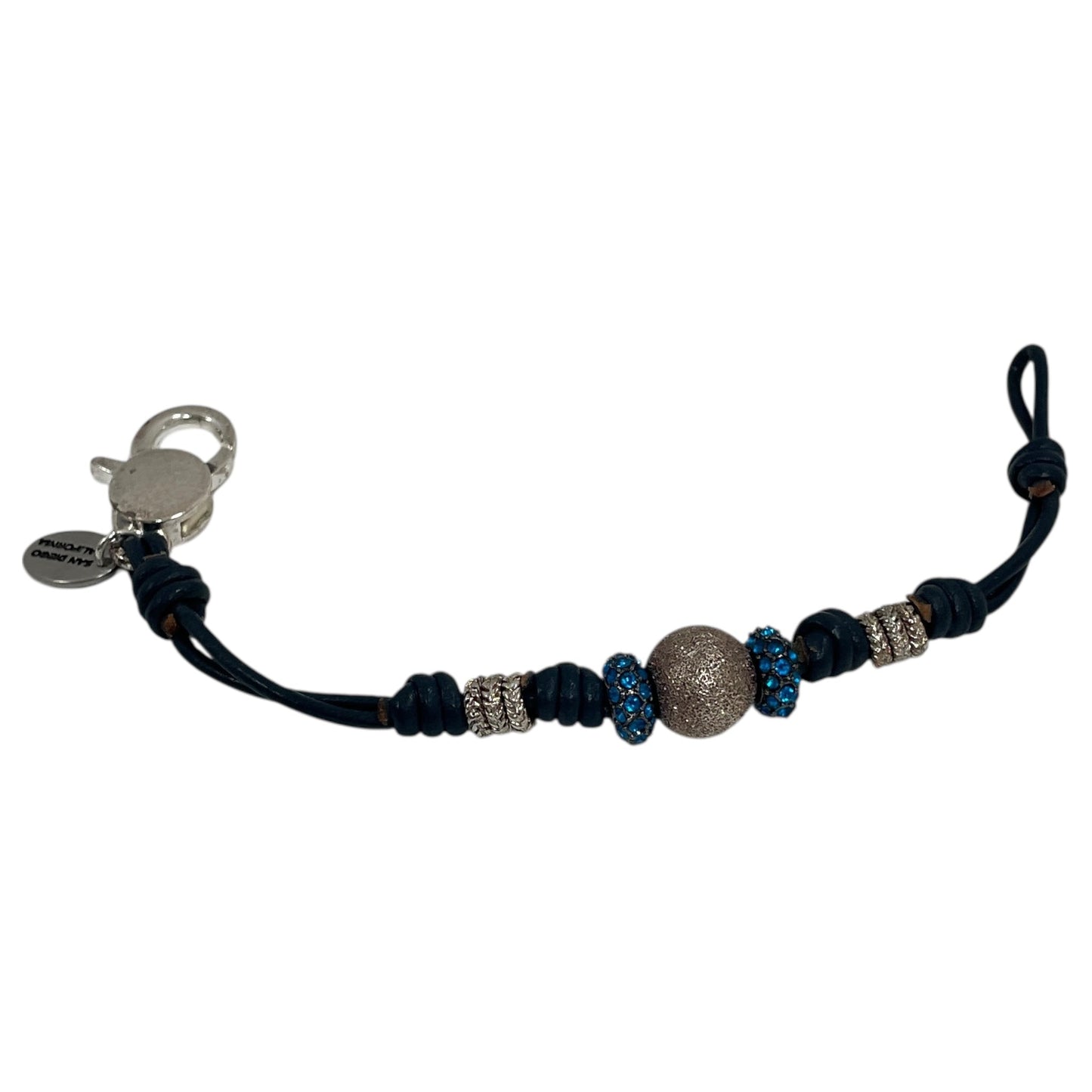 BRACELET BEADED by LIZZY JAMES In BLUE