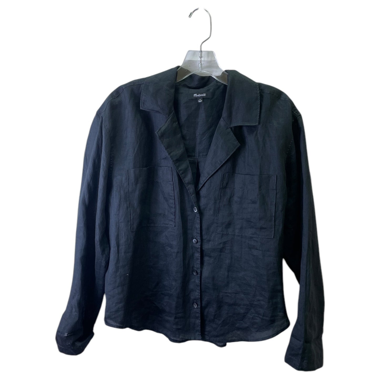Top Ls By Madewell In Black, Size:S