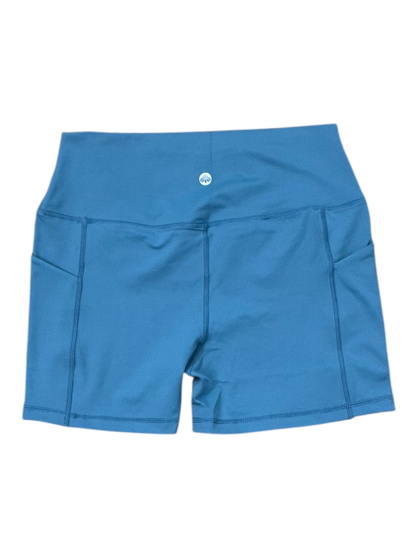 Athletic Shorts By Senita In Aqua, Size:M