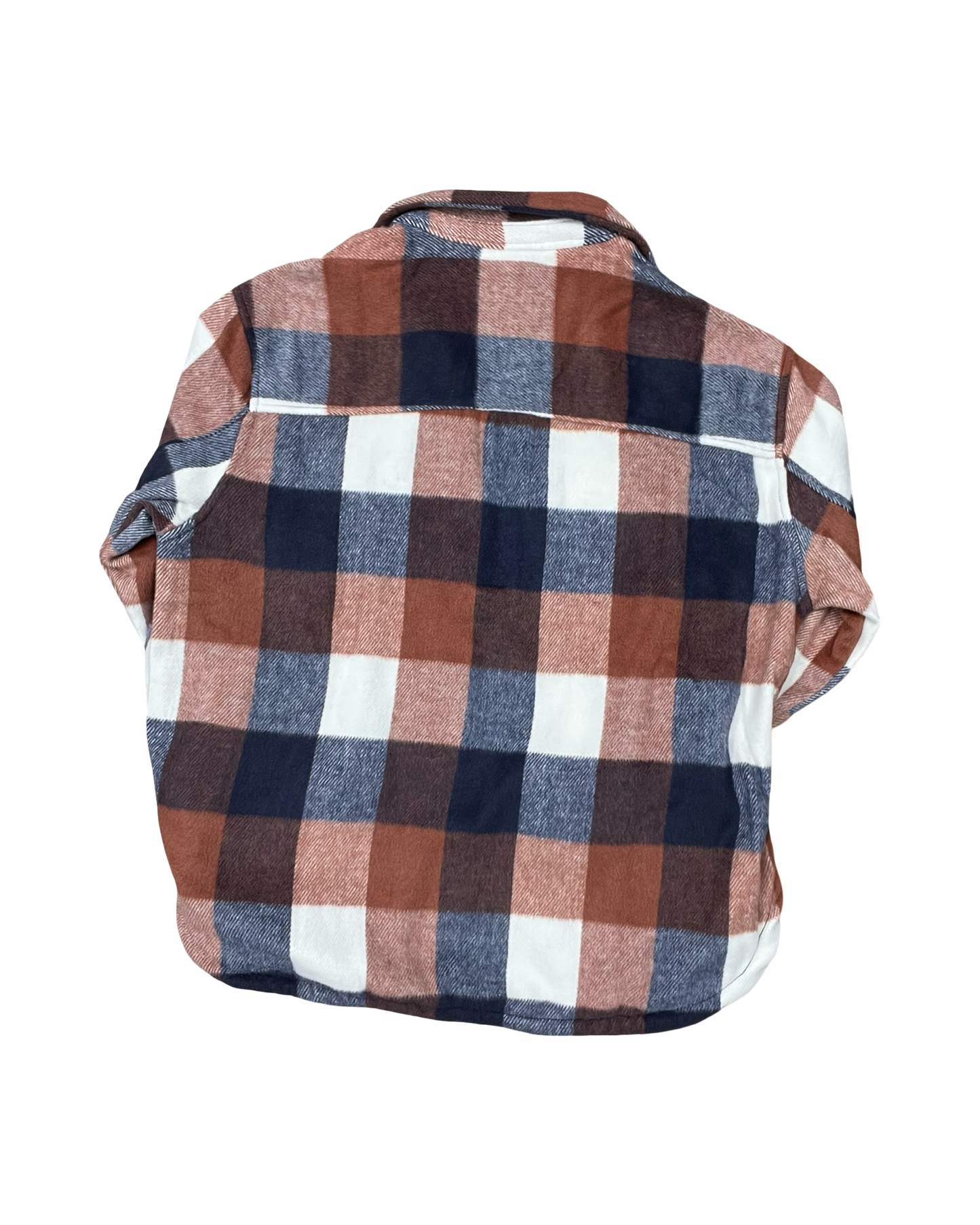 Jacket Shirt By Members Mark In Blue & Orange, Size:Xl