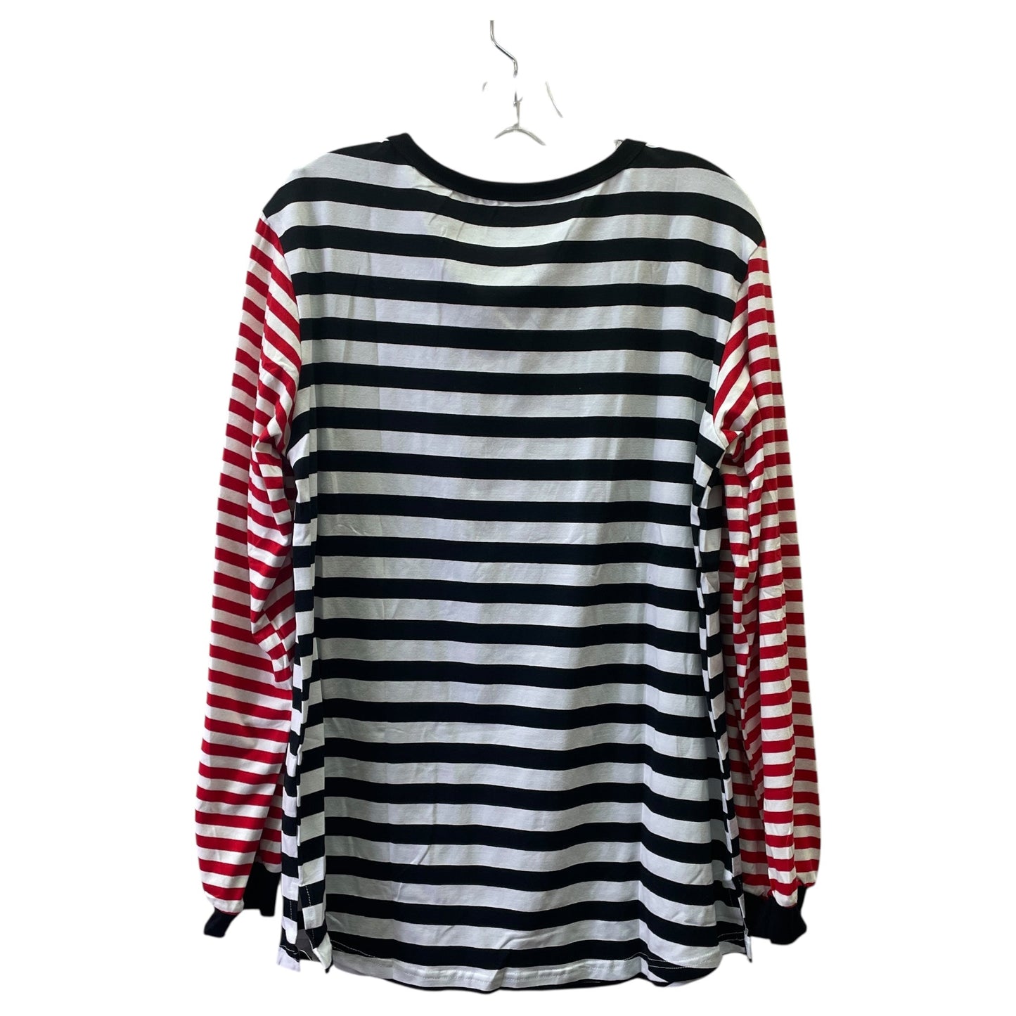 Top Ls Basic By Cme In Black & Red, Size:M
