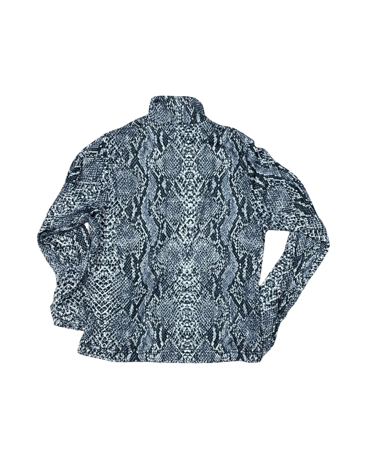 Top Ls By Clothes Mentor In Snakeskin Print, Size:M