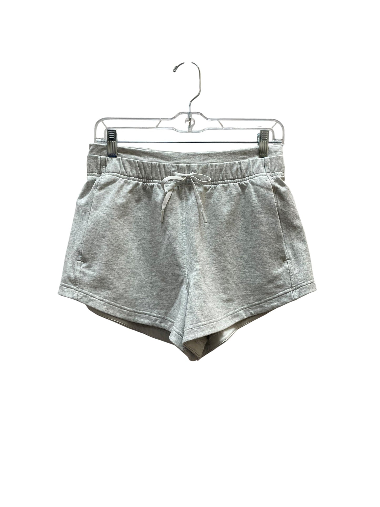 Athletic Shorts By Lululemon In Grey, Size:6