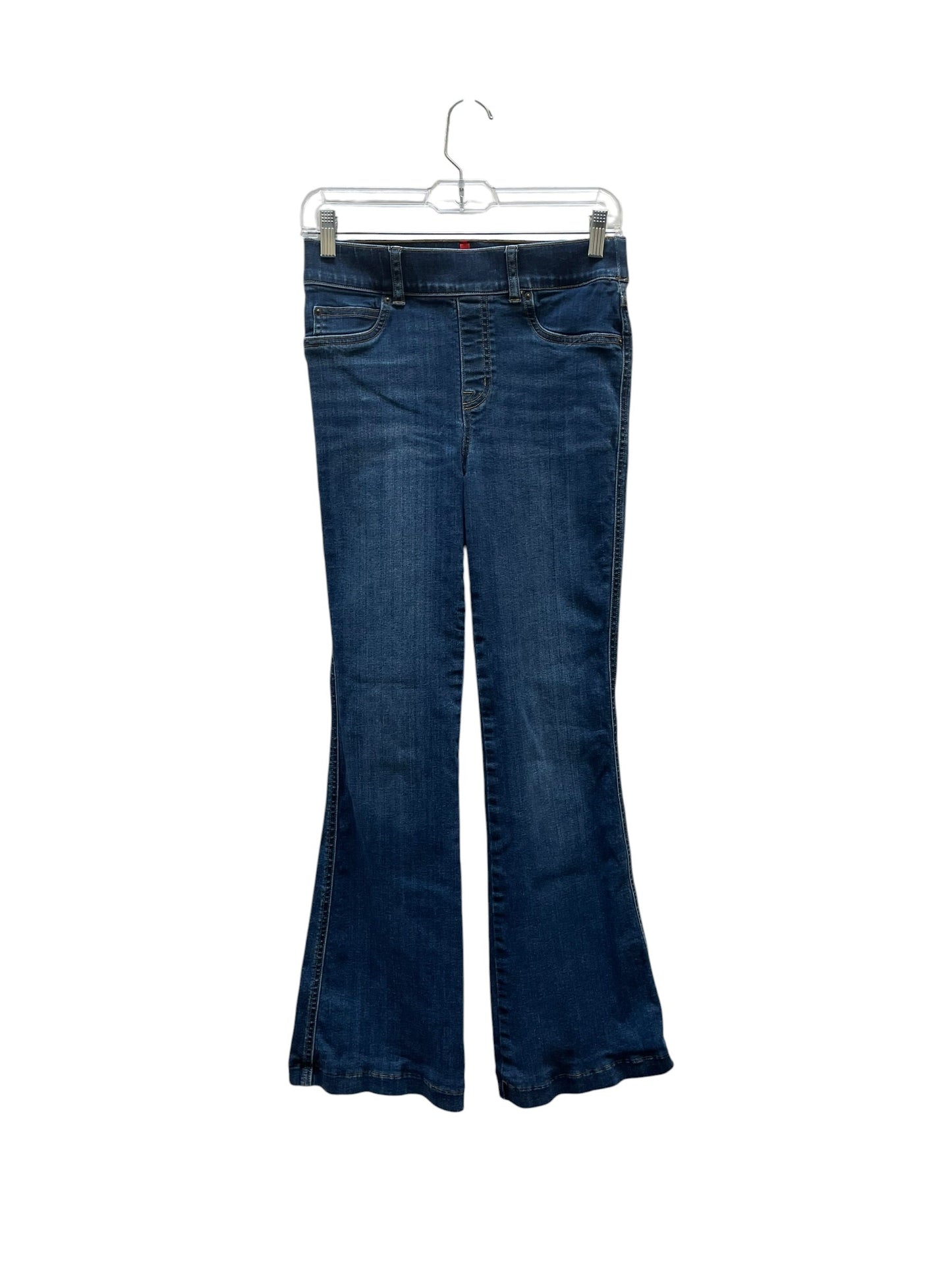 Jeans Flared By Spanx In Blue Denim, Size:Sp
