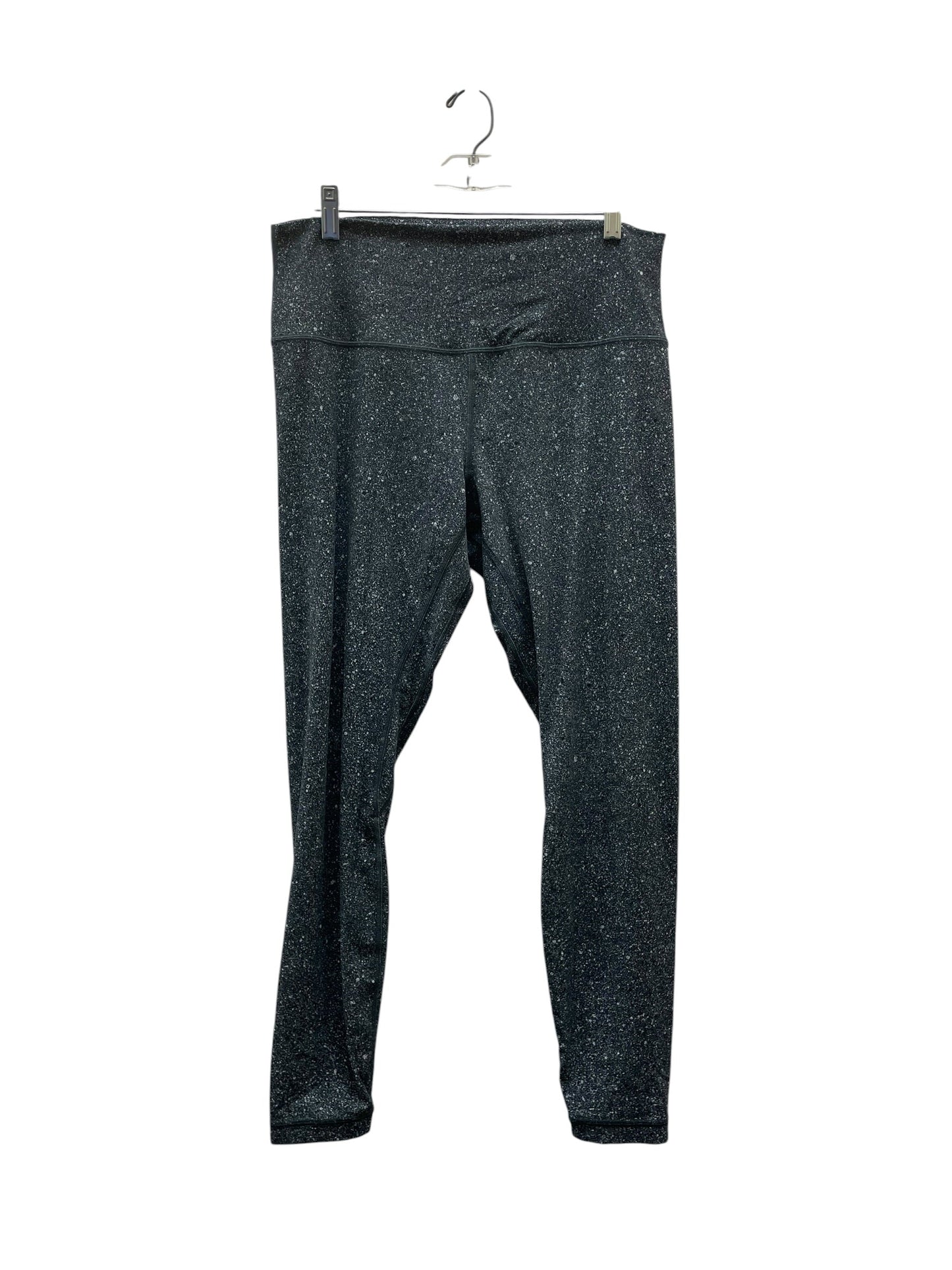 Athletic Leggings By Lululemon In Grey, Size:12