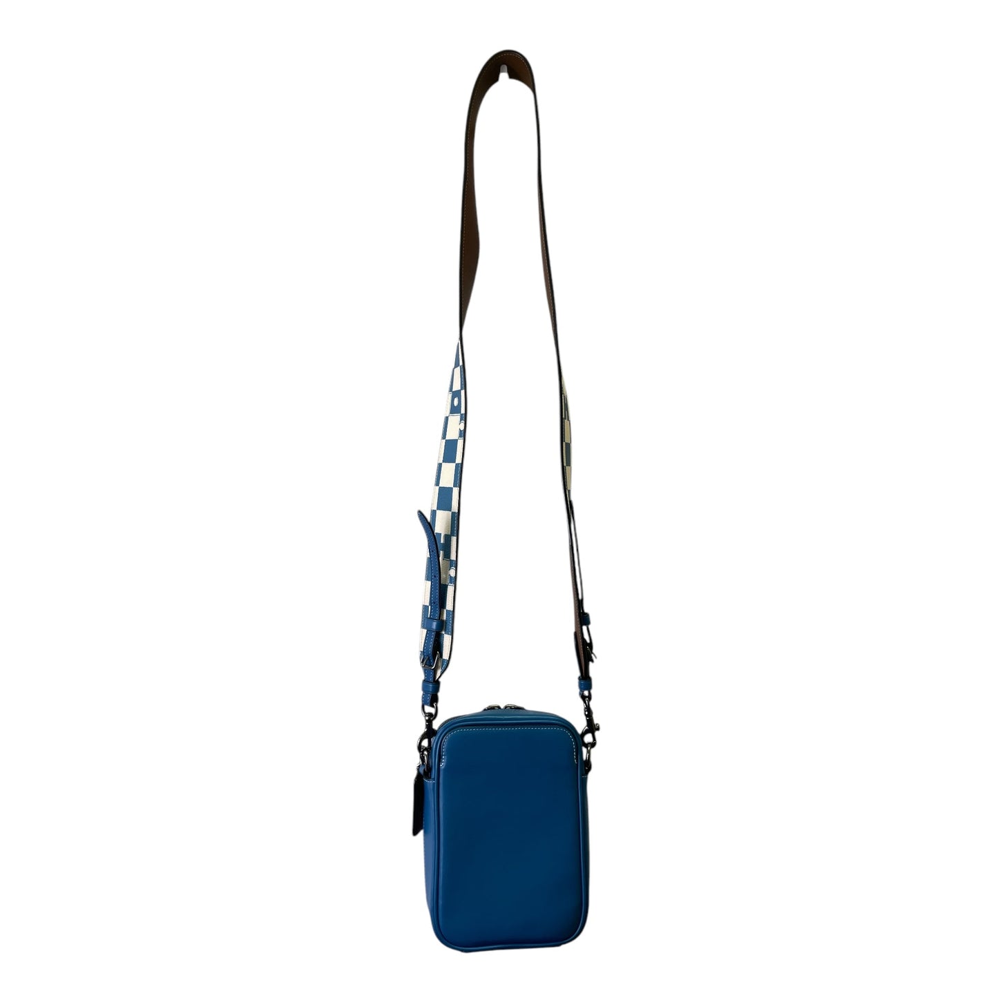 Handbag Designer By Coach In Blue, Size:Small