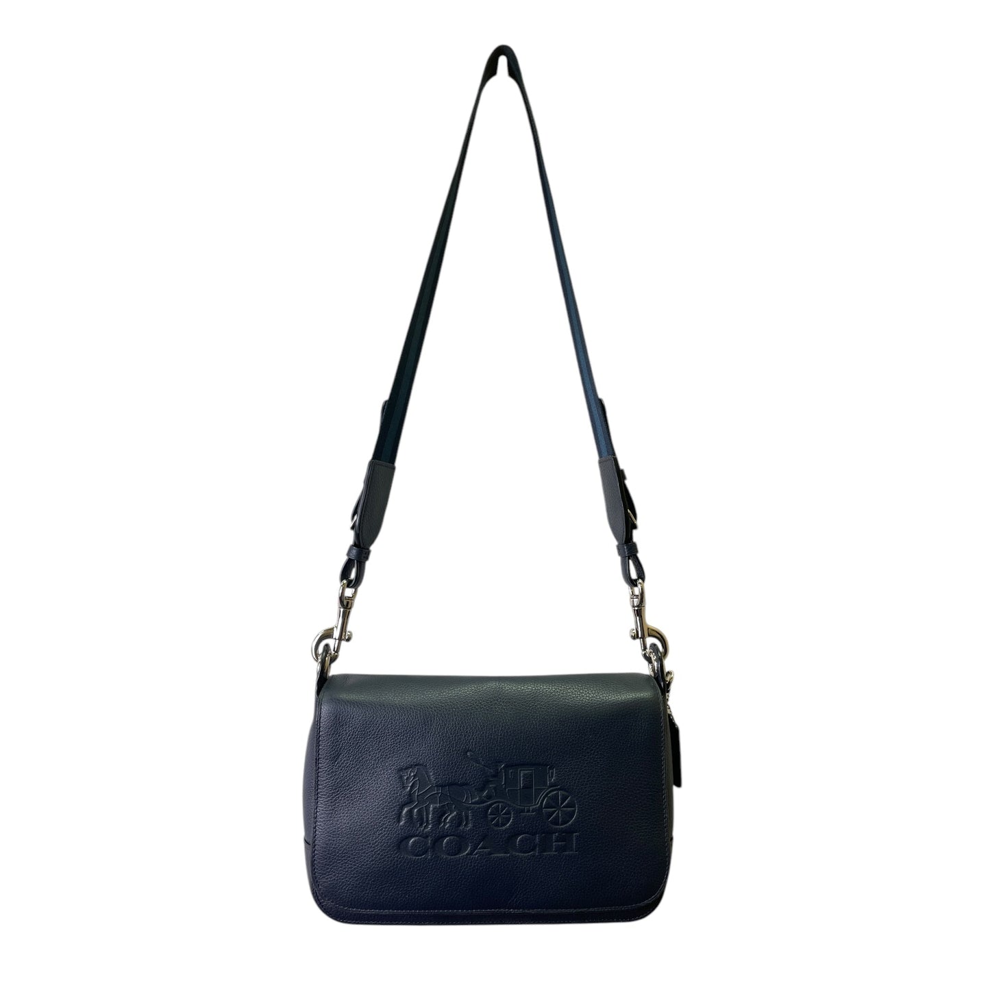 Handbag Designer By Coach In Blue, Size:Medium