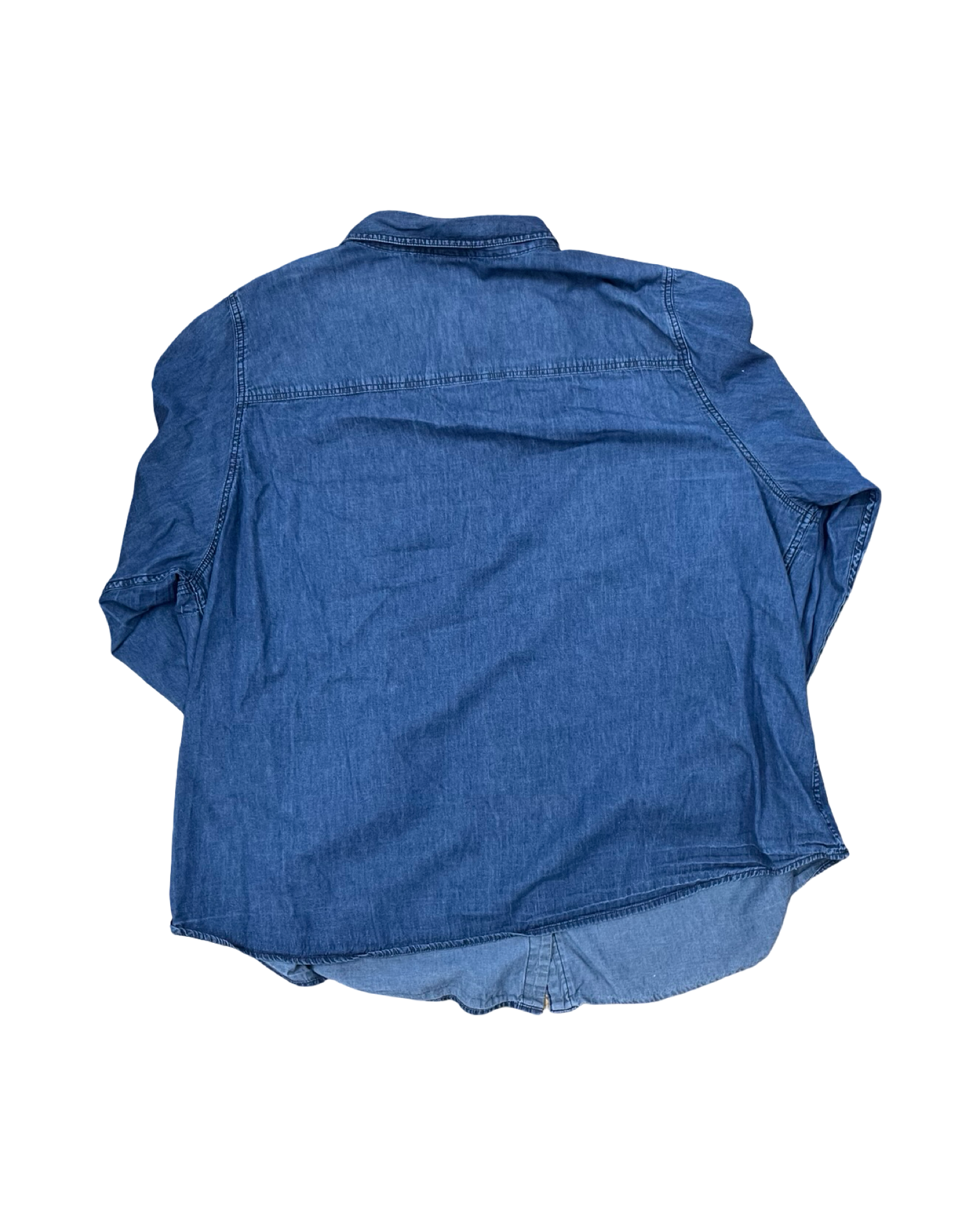 Blouse Ls By Torrid In Blue, Size:4X