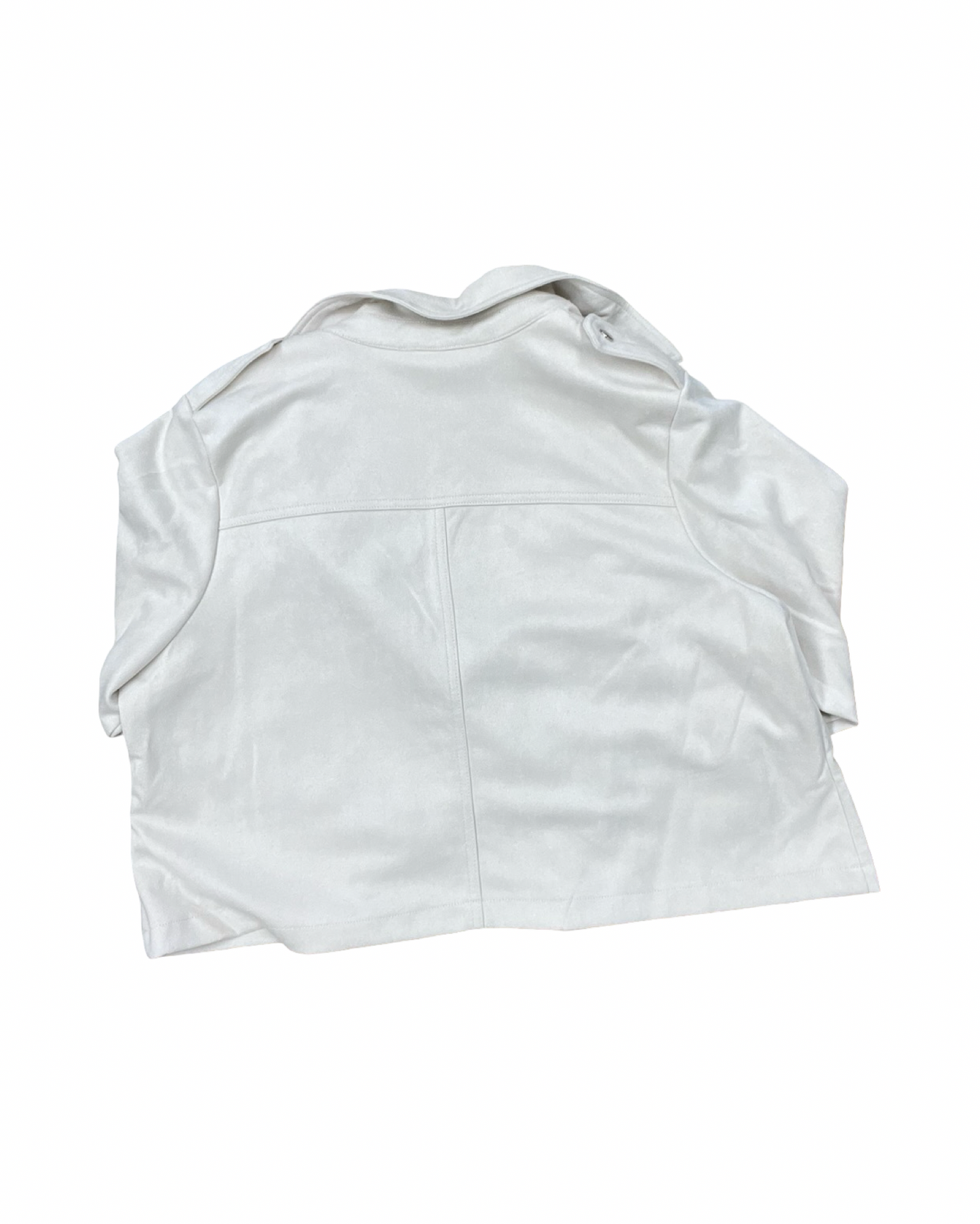 Blazer By Chelsea And Theodore In Cream, Size:3X
