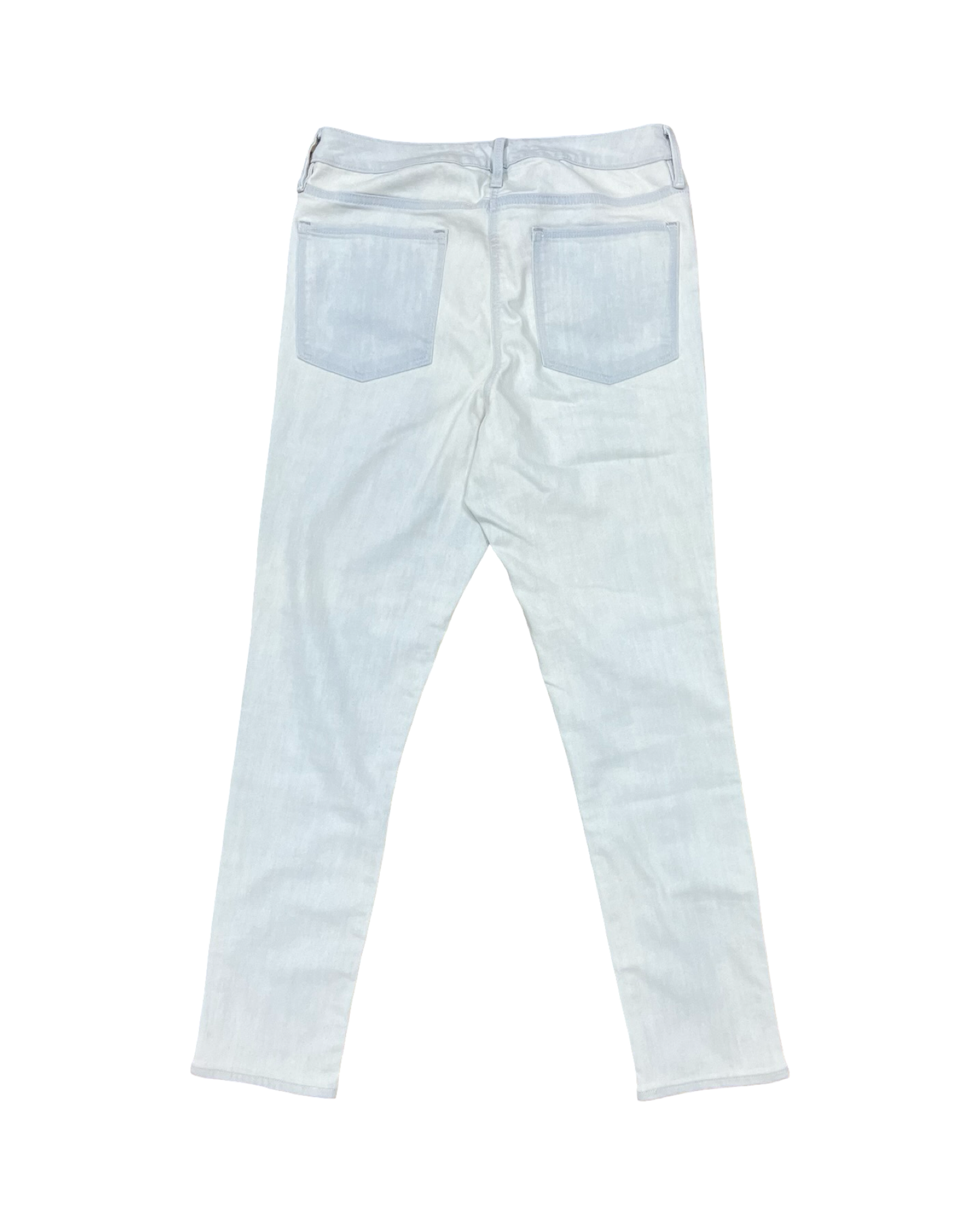 Jeans Straight By Athleta In Blue & White, Size:14
