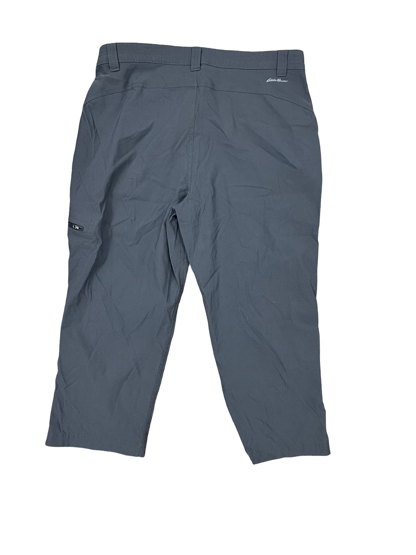 Pants Cropped By Eddie Bauer In Grey, Size:L
