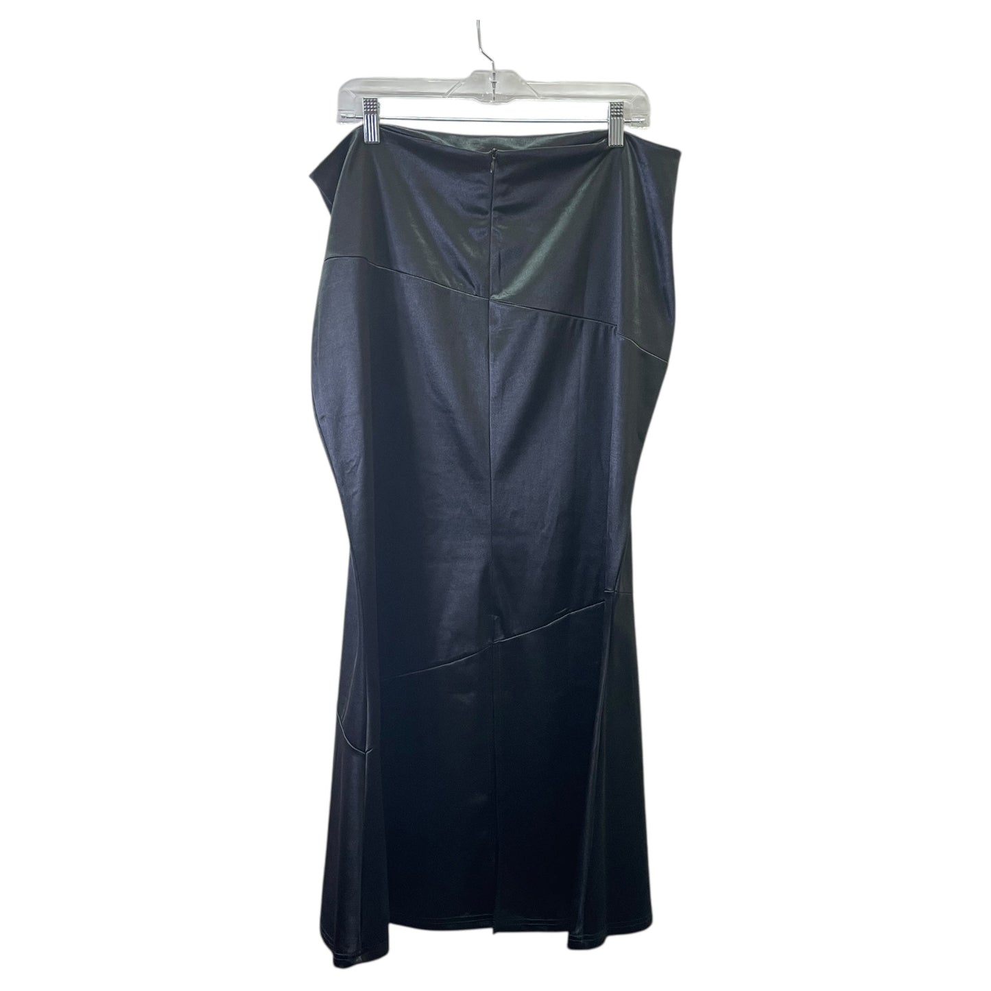 Skirt Maxi By ROOSCIER  In Black, Size:Xxl