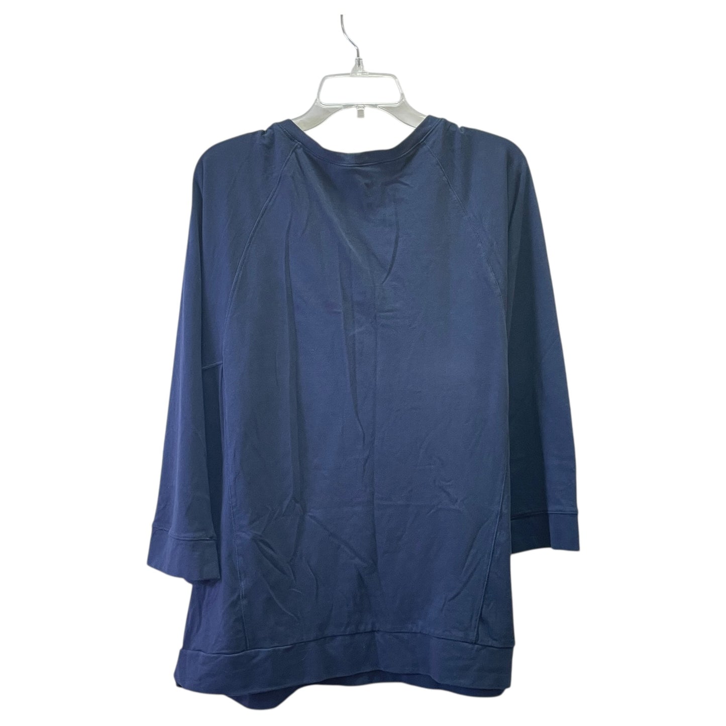 Top Ls By Eileen Fisher In Blue, Size:Xl