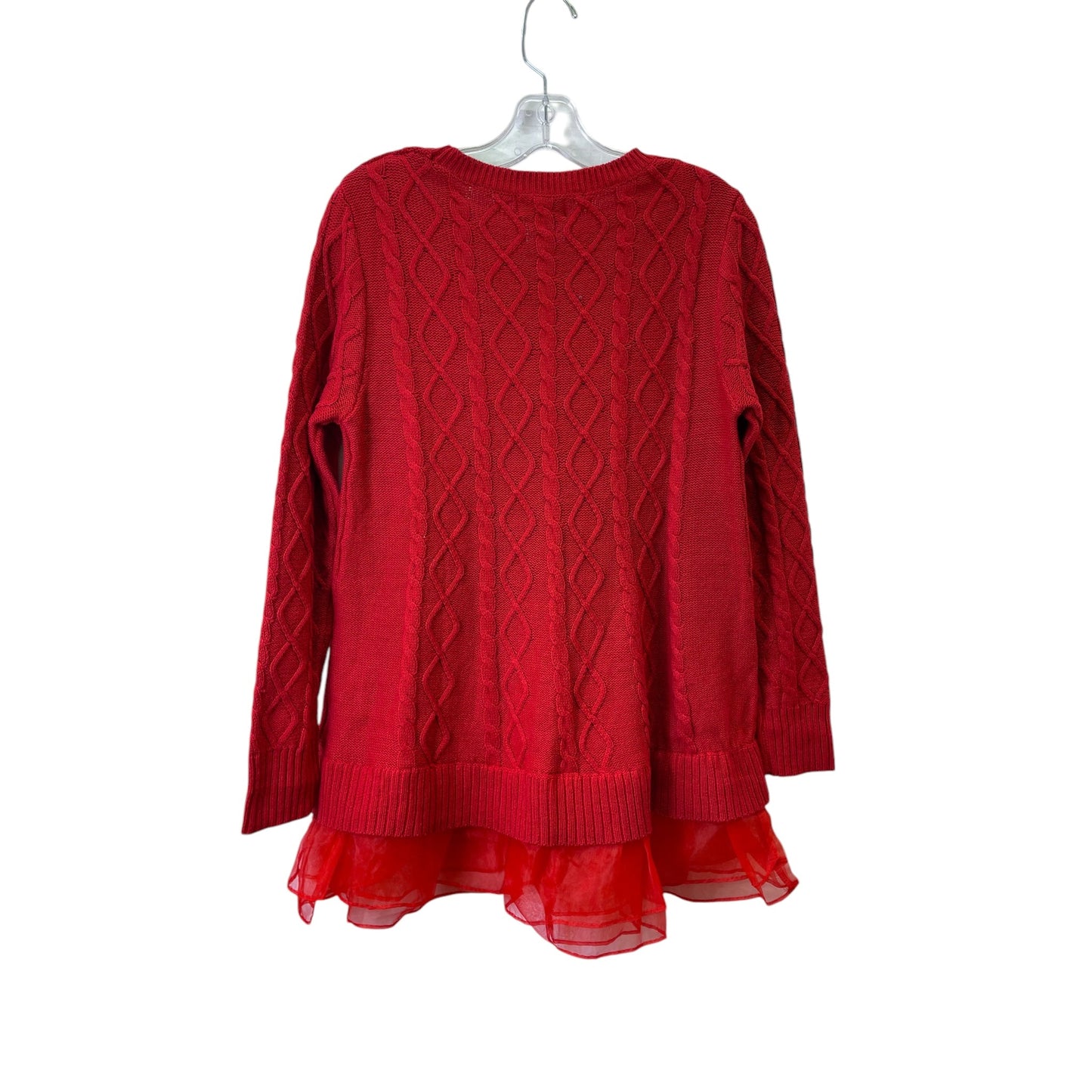 Sweater By Military Hippie In Red, Size:Xl