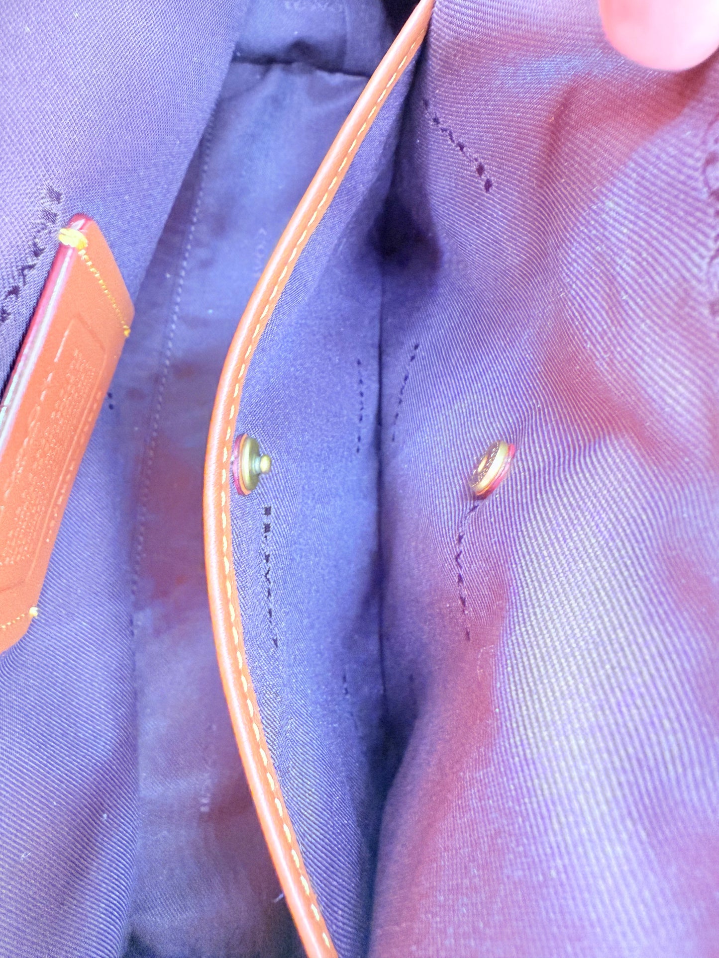 Handbag Designer By Coach, Size: Medium