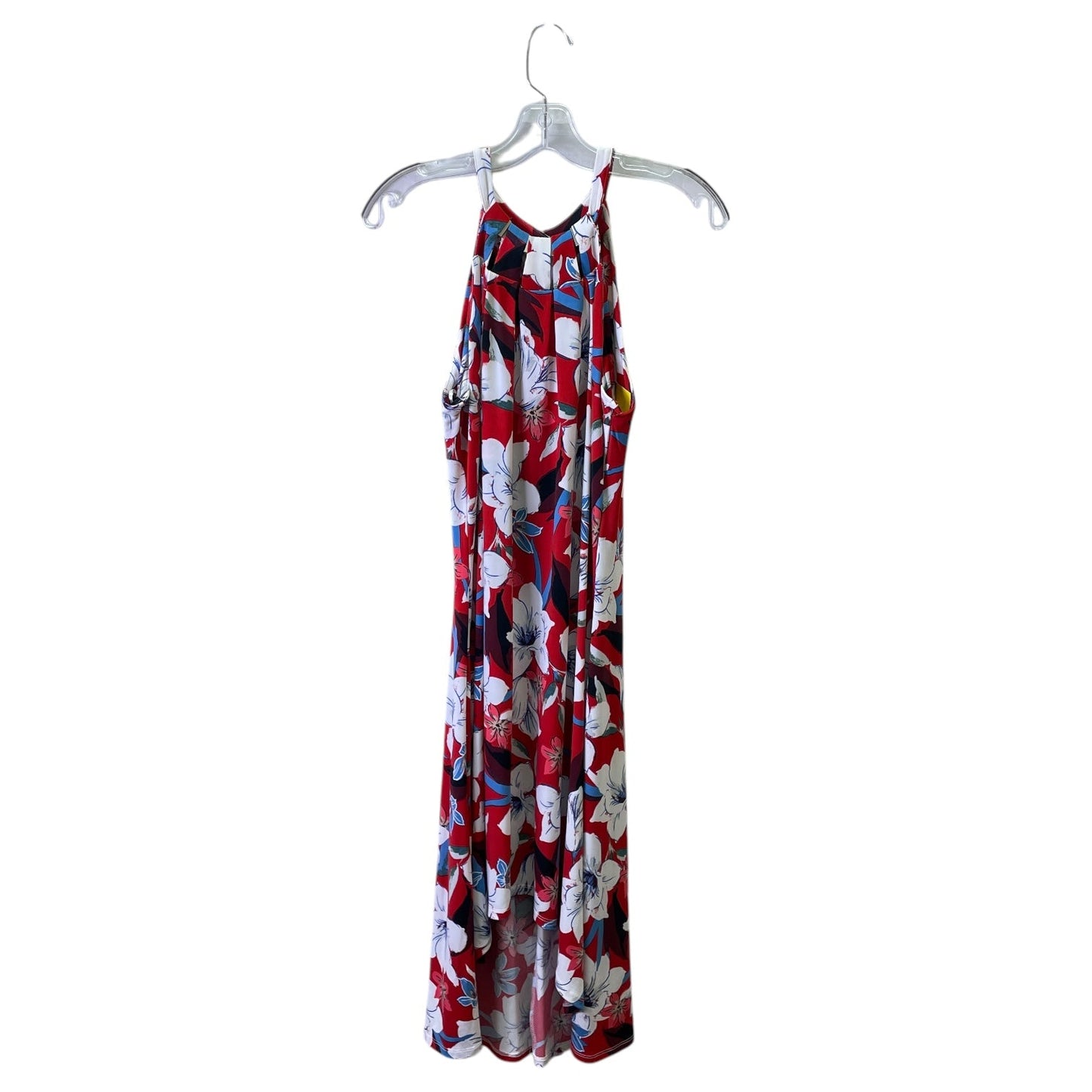 Dress Casual Midi By Jennifer Lopez In Red & White, Size:S