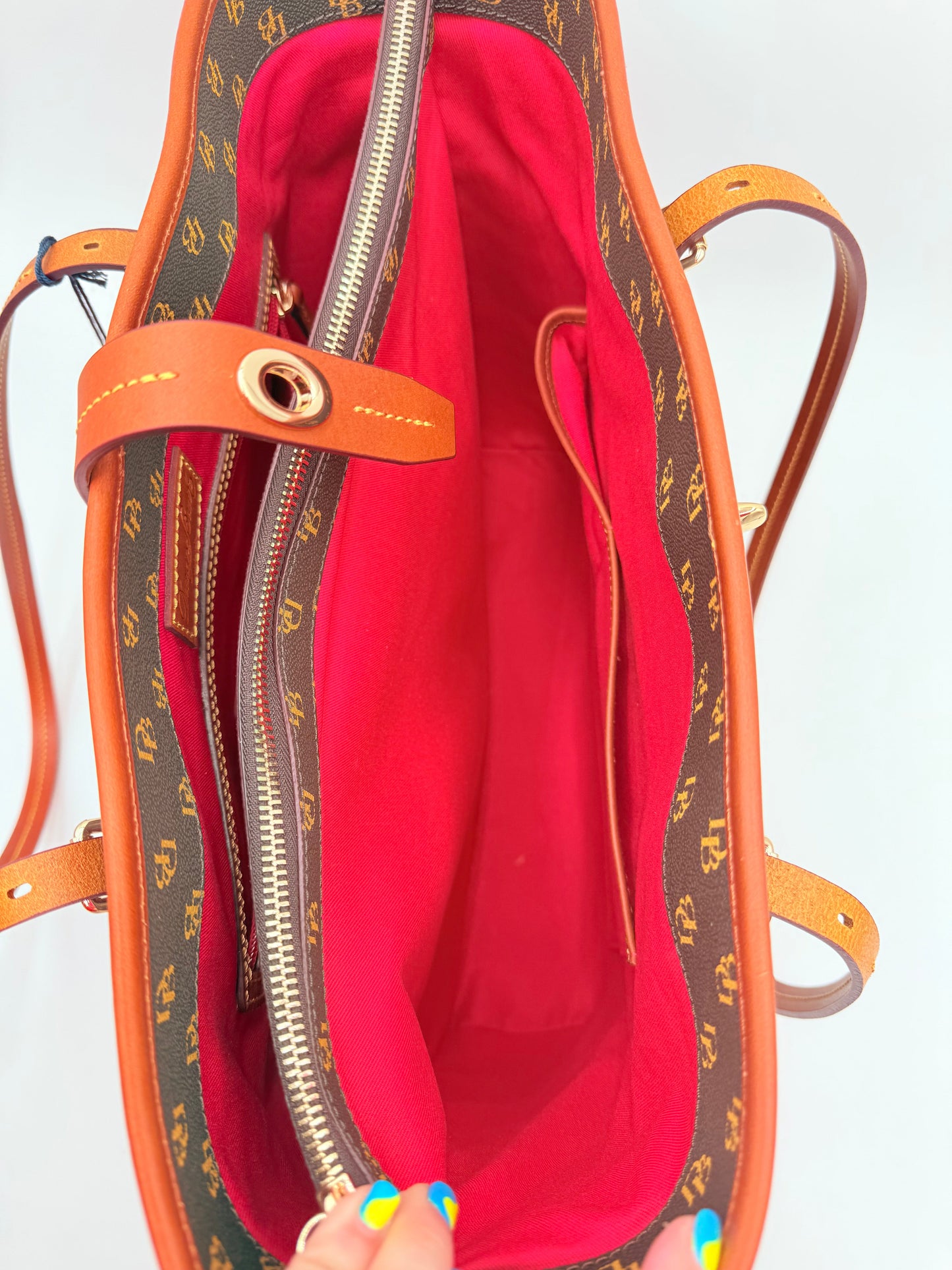 Handbag Designer By Dooney And Bourke, Size: Large