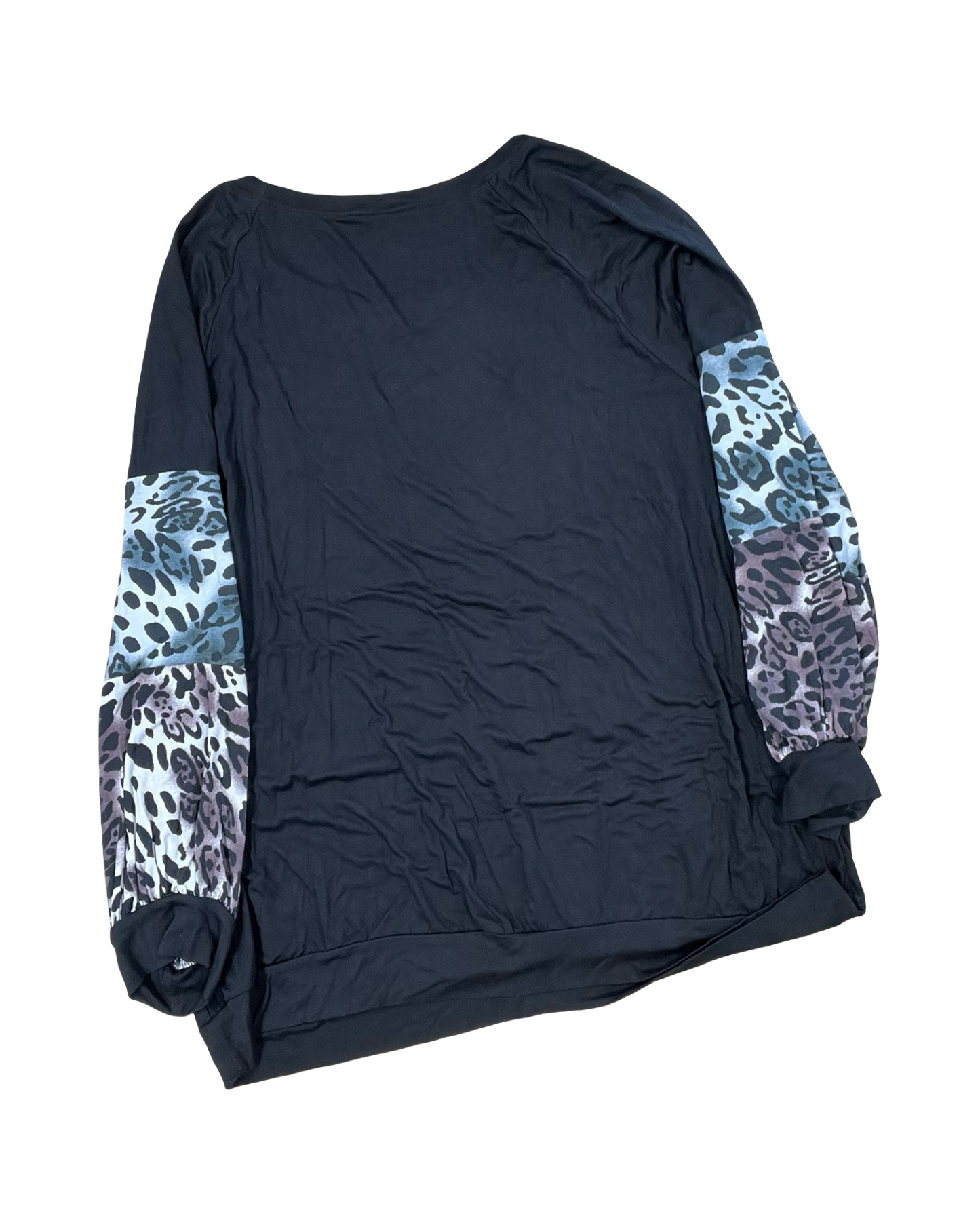Top Ls By Celeste In Black, Size:3X