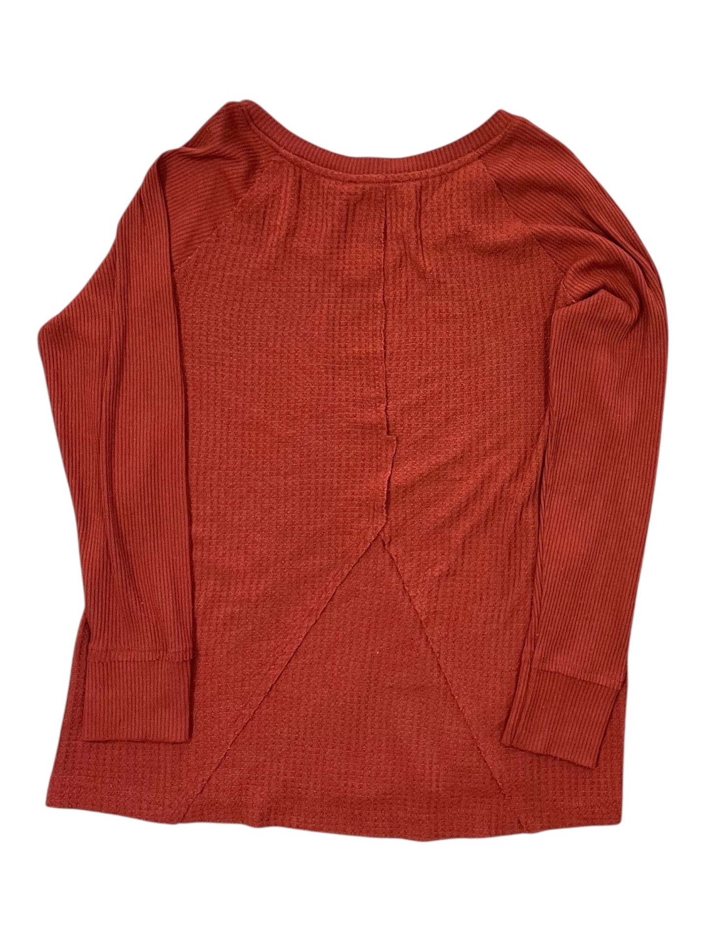 Top Ls By Chelsea And Theodore In Orange, Size:M