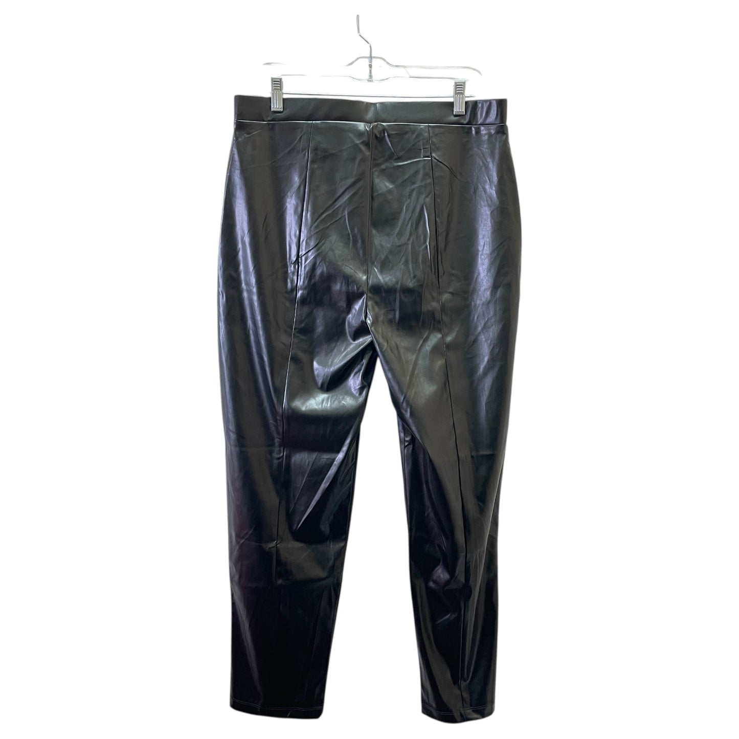 Pants Designer By Halston In Black, Size:L