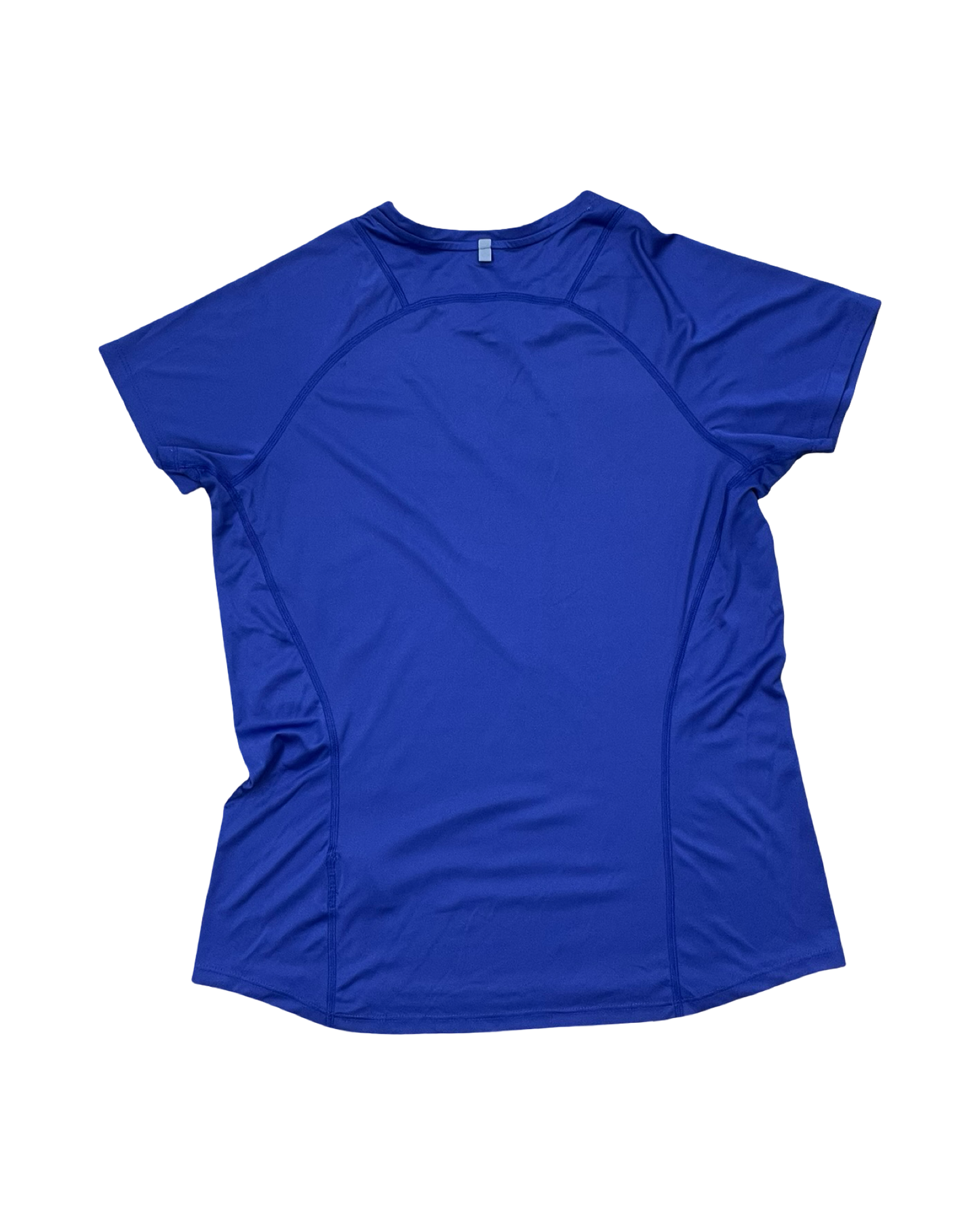 Athletic Top Ss By Nike In Blue, Size:L