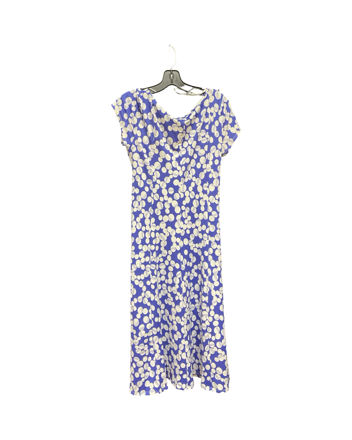 Dress Work By Perceptions In Purple & Yellow, Size:Mp